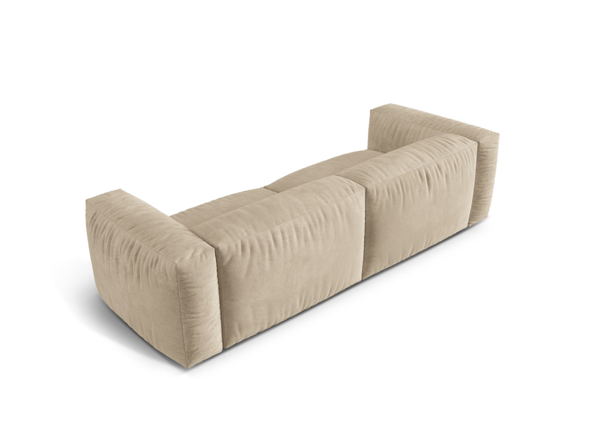 Martina Modulares Sofa 3 Sitzer in Light Beige-Vogue präsentiert im Onlineshop von KAQTU Design AG. 3er Sofa ist von Micadoni