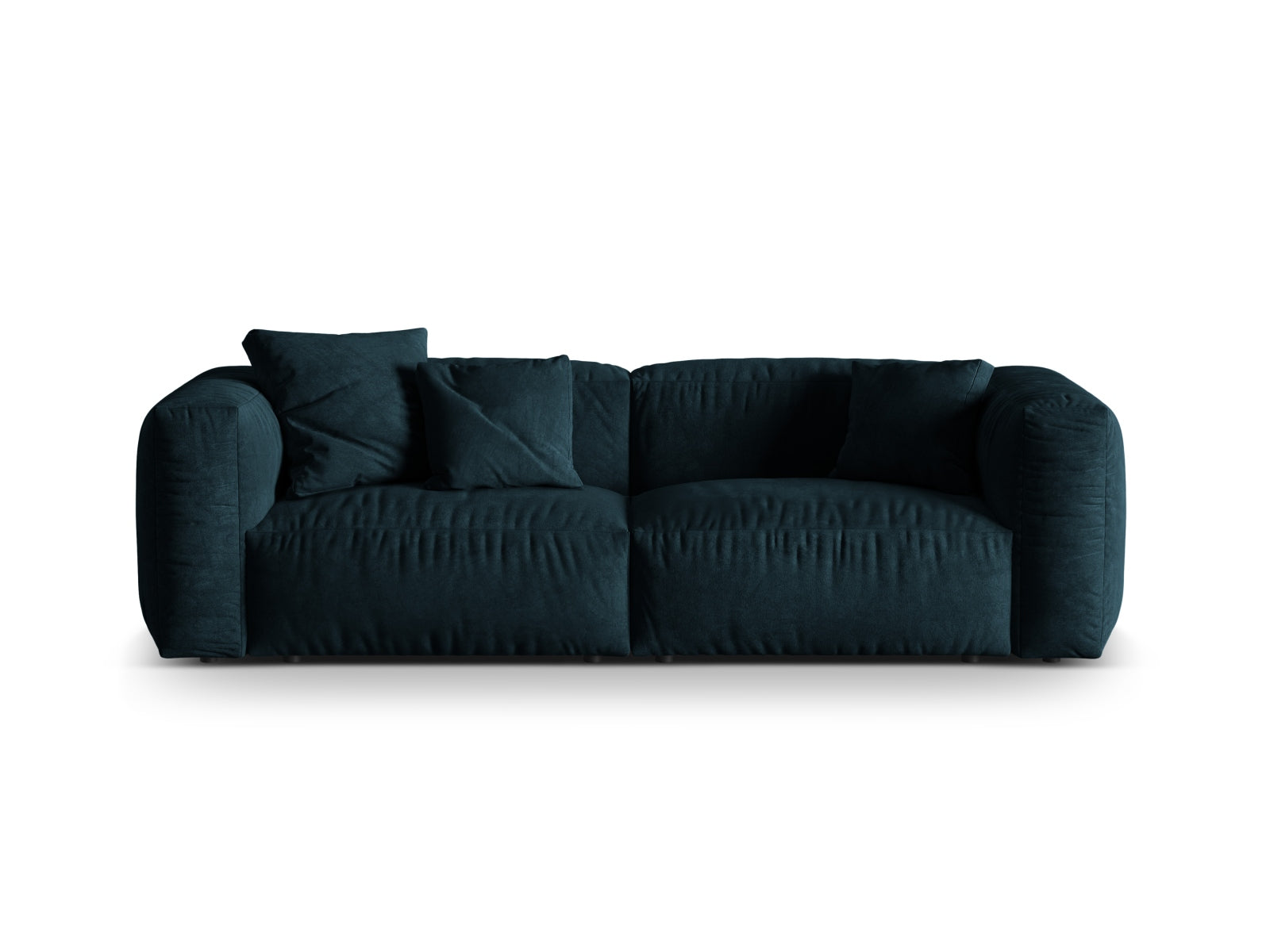 Martina Modulares Sofa 3 Sitzer in Deep Petrol präsentiert im Onlineshop von KAQTU Design AG. 3er Sofa ist von Micadoni