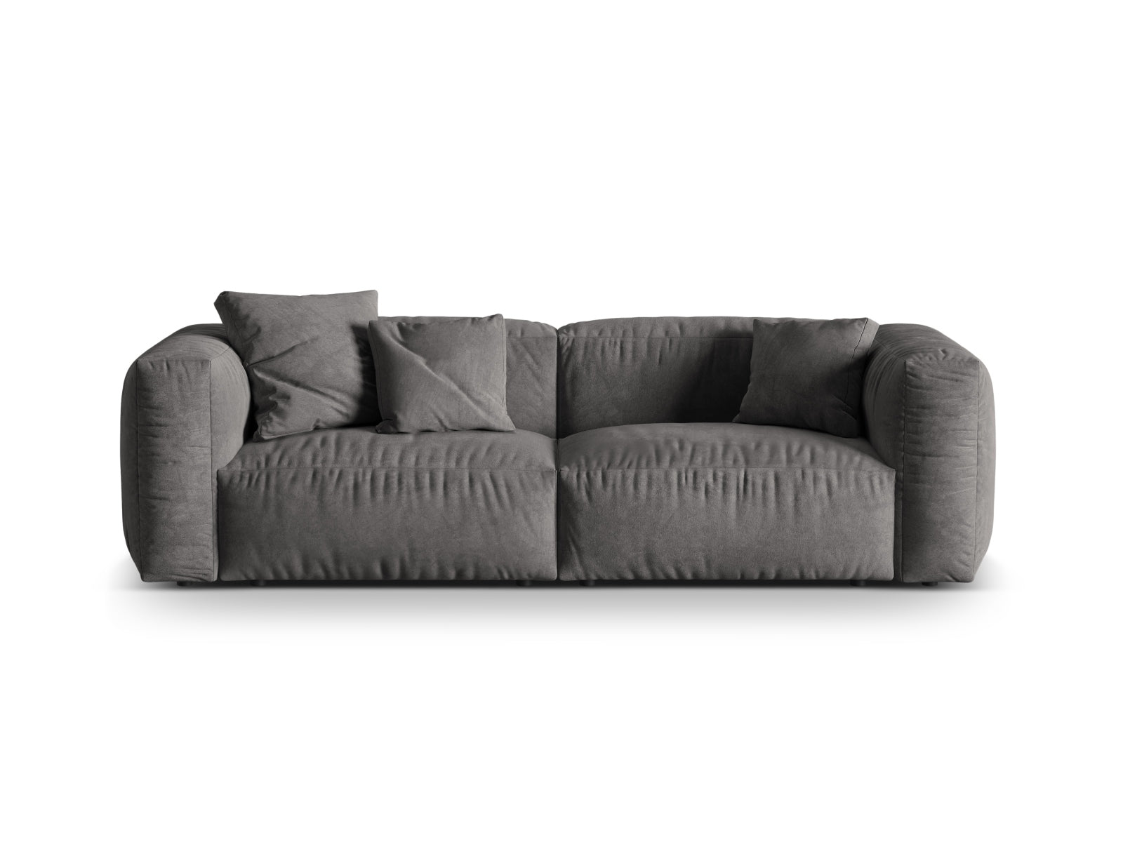 Martina Modulares Sofa 3 Sitzer in Grey präsentiert im Onlineshop von KAQTU Design AG. 3er Sofa ist von Micadoni