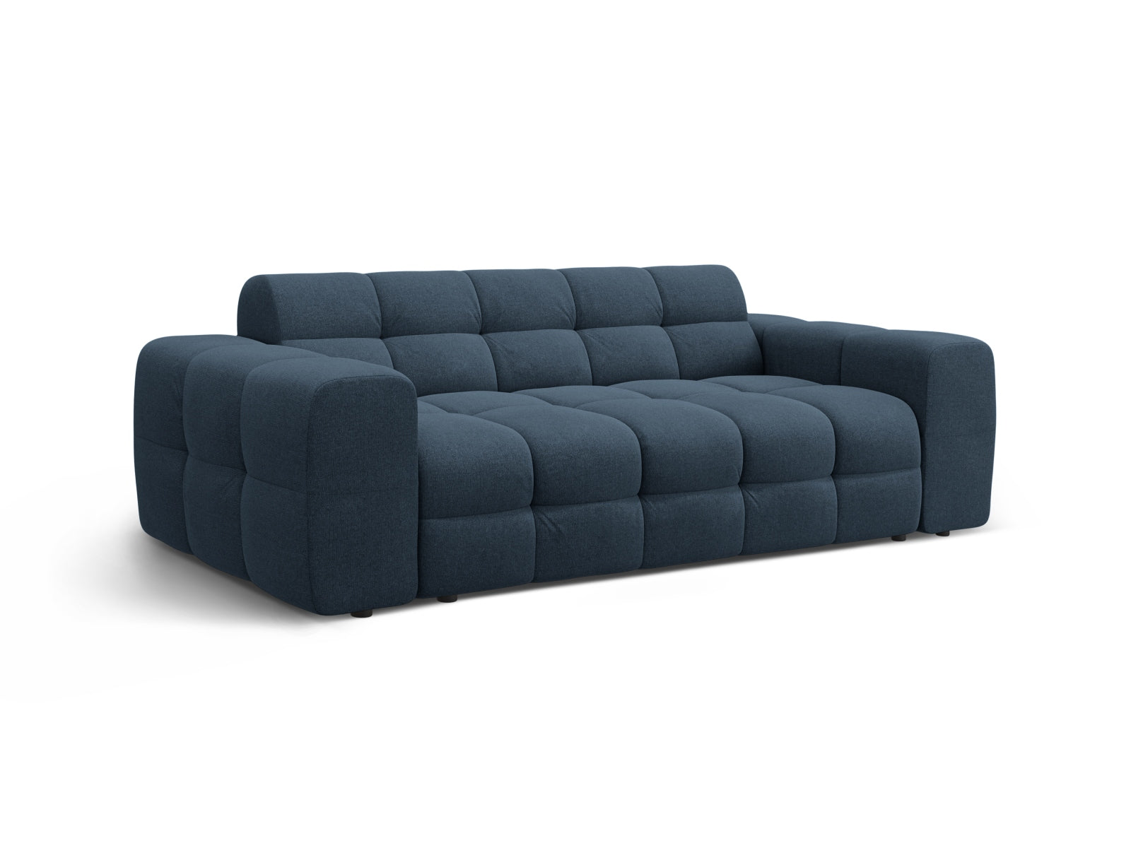 Erleben Sie das Kendal Sofa 3 Sitzer von Micadoni – elegantes Design, luxuriöser Velourstoff und optimaler Komfort für Ihr Wohnzimmer.