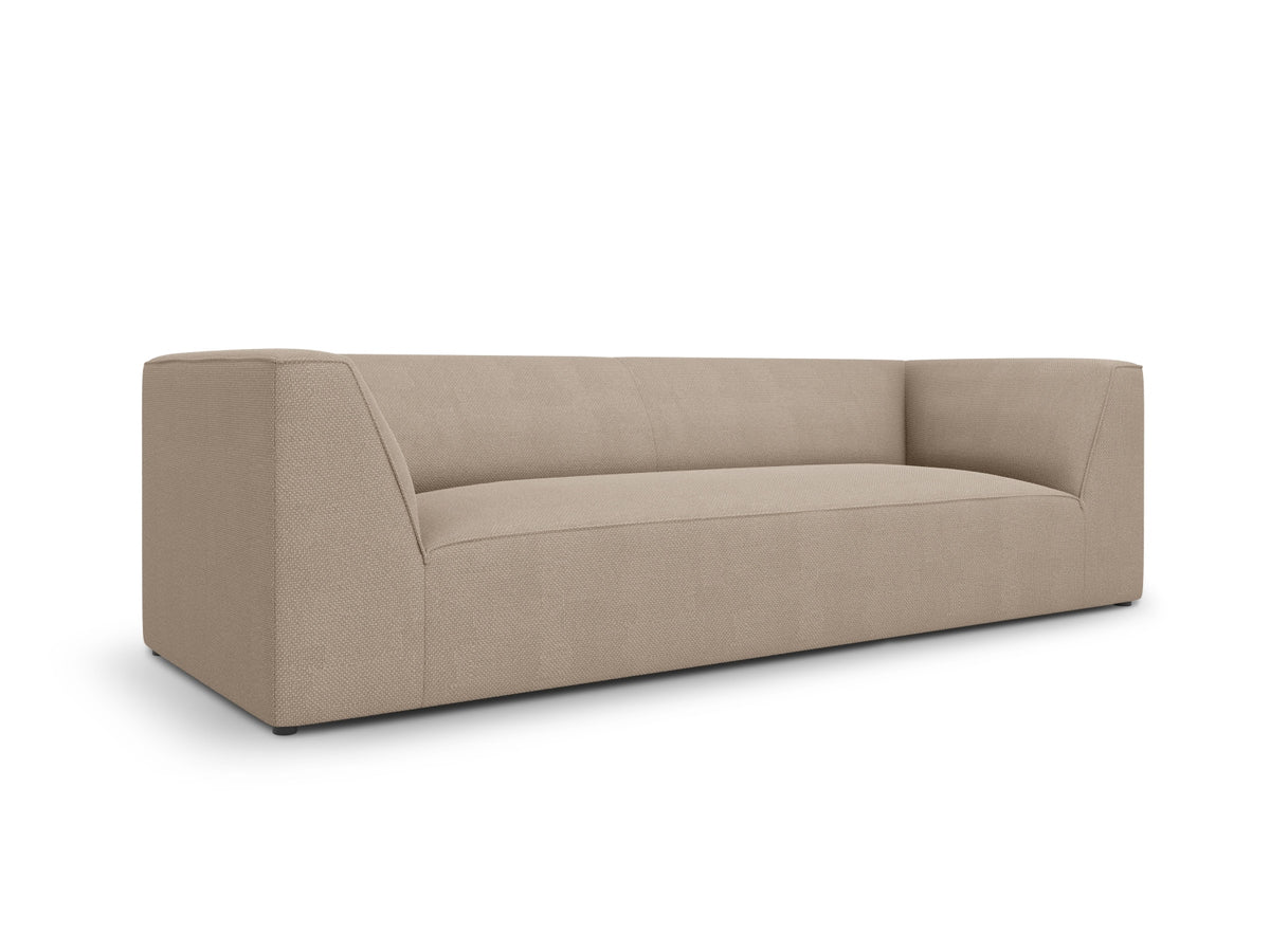 Ruby Sofa 3 Sitzer in Dark Beige-Ottawa präsentiert im Onlineshop von KAQTU Design AG. 3er Sofa ist von Micadoni