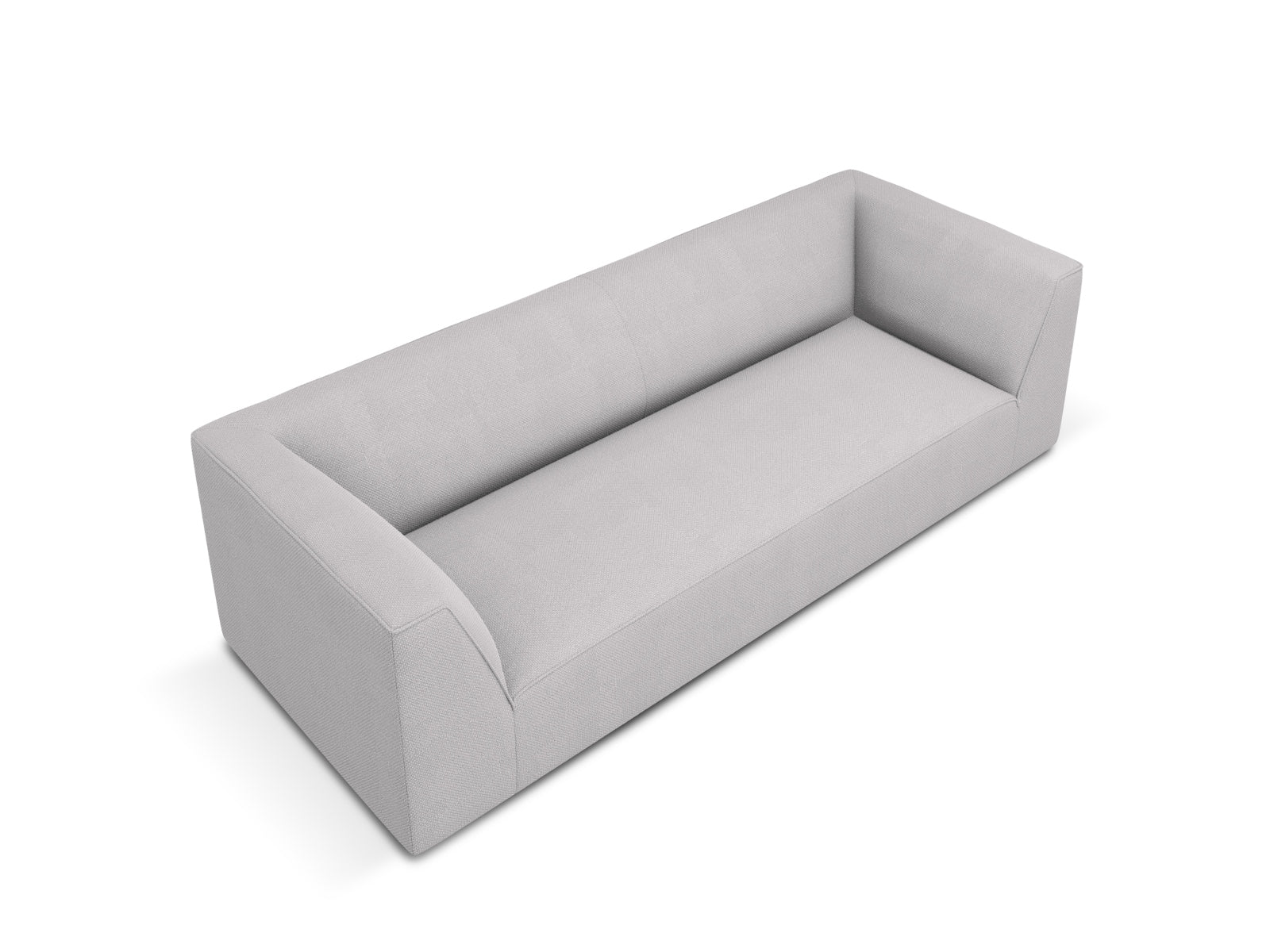 Ruby Sofa 3 Sitzer in Light Grey-Ottawa präsentiert im Onlineshop von KAQTU Design AG. 3er Sofa ist von Micadoni