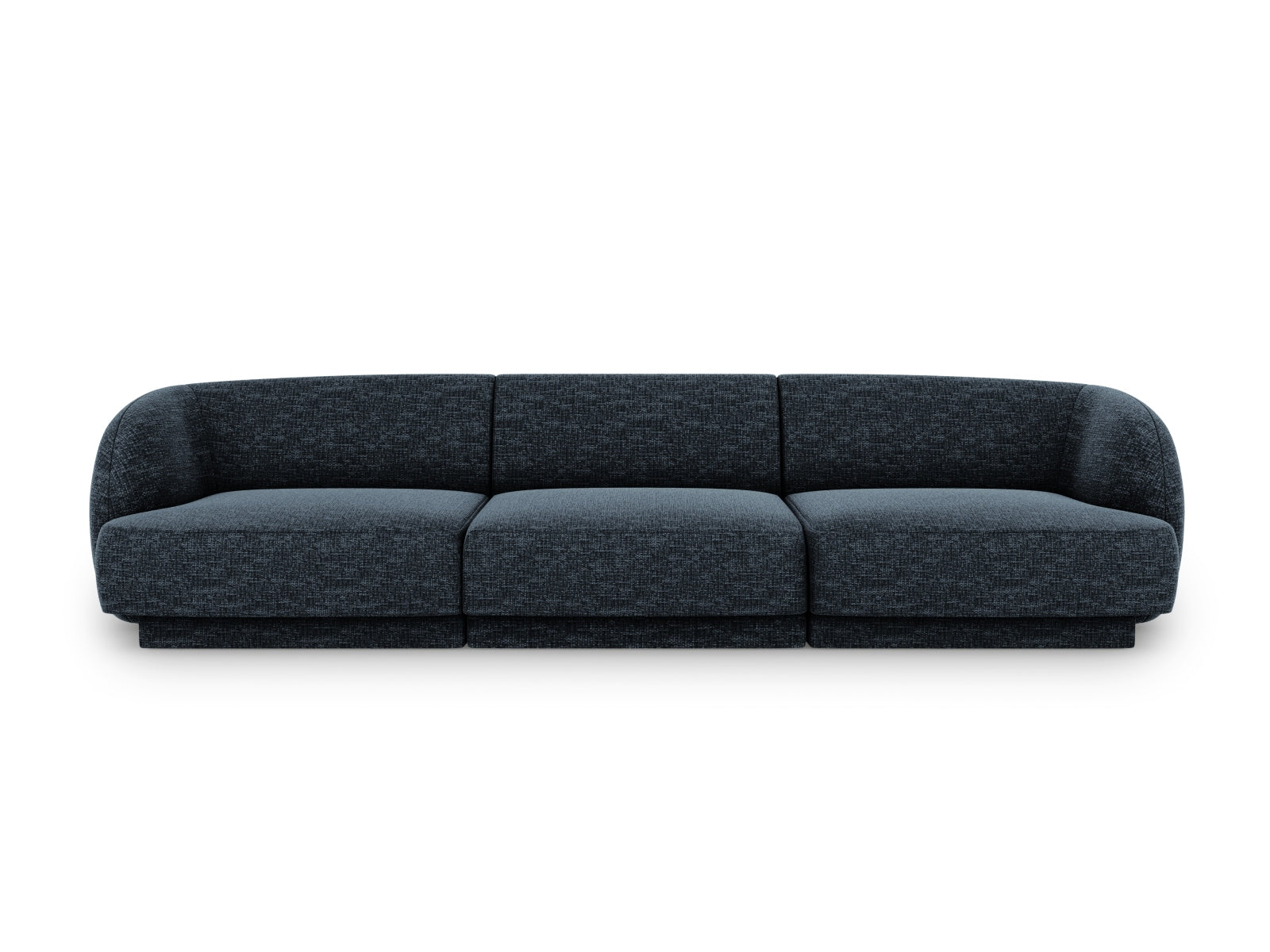 Miley Sofa 3 Sitzer in Royal Blue-Haga präsentiert im Onlineshop von KAQTU Design AG. 3er Sofa ist von Micadoni
