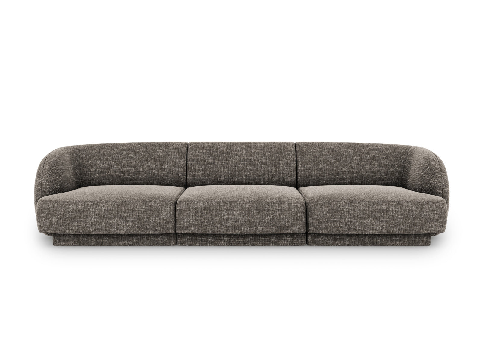 Miley Sofa 3 Sitzer in Grey präsentiert im Onlineshop von KAQTU Design AG. 3er Sofa ist von Micadoni