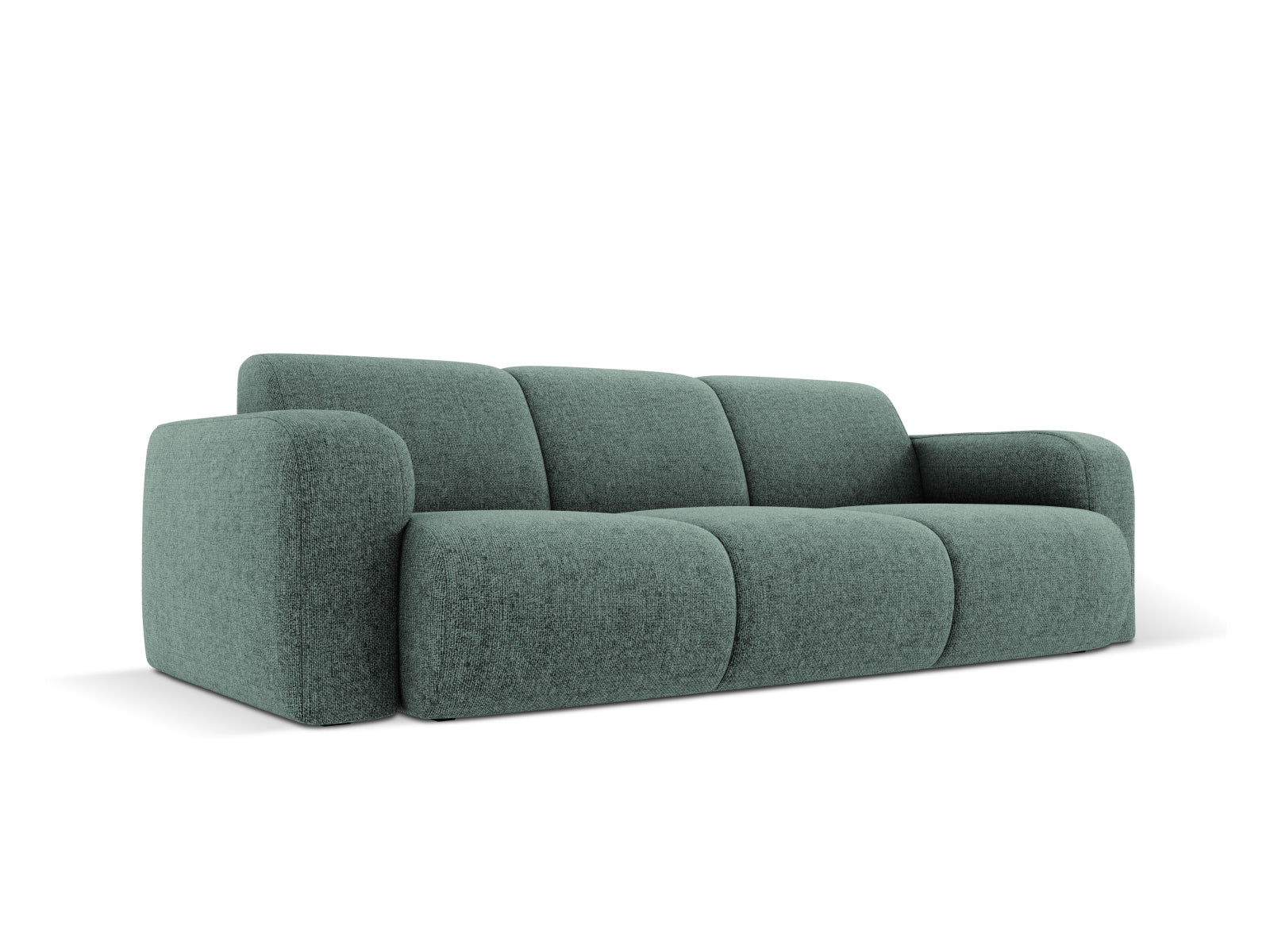 Erleben Sie das Molino Sofa 3 Sitzer von Micadoni – eine harmonische Verbindung aus modernem Design, erstklassigem Komfort und vielfältigen Stoff- und Farbvarianten für Ihr stilvolles Wohnzimmer.
