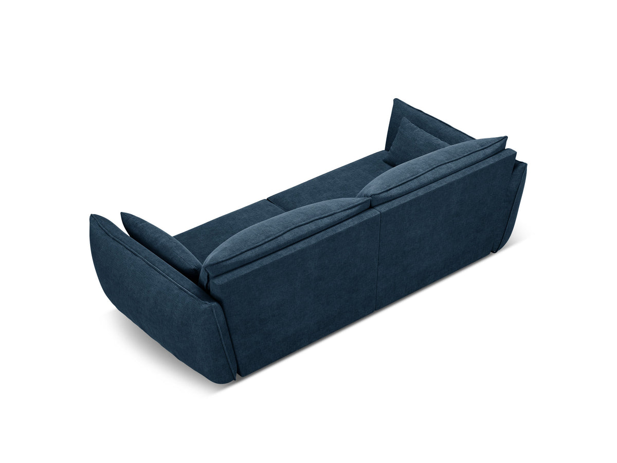 Kaelle Sofa 3 Sitzer in Royal Blue-Over The Horizon präsentiert im Onlineshop von KAQTU Design AG. 3er Sofa ist von Micadoni