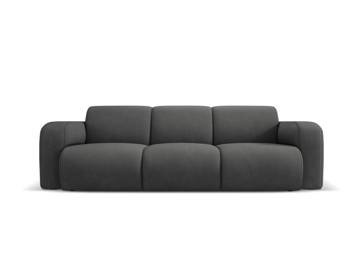 Molino Sofa 3 Sitzer in Dark Grey-Rebel präsentiert im Onlineshop von KAQTU Design AG. 3er Sofa ist von Micadoni