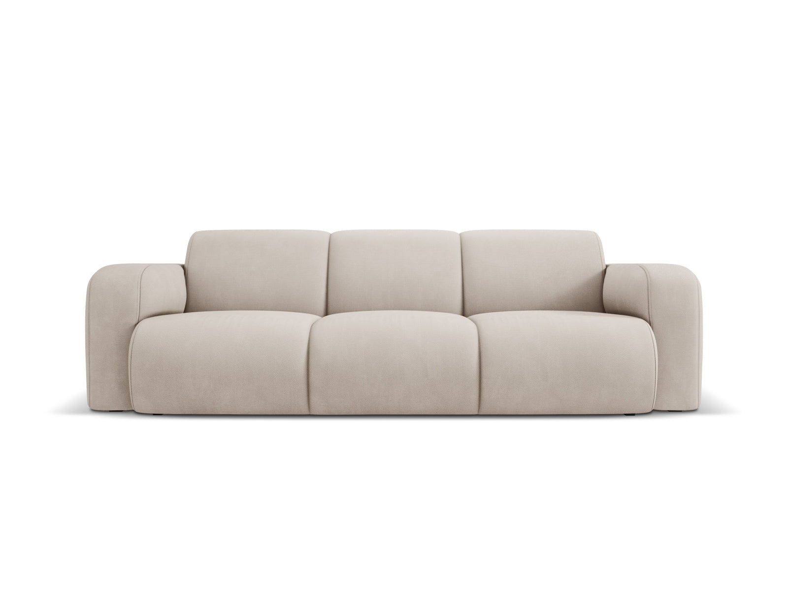 Molino Sofa 3 Sitzer in Beige-Rebel präsentiert im Onlineshop von KAQTU Design AG. 3er Sofa ist von Micadoni