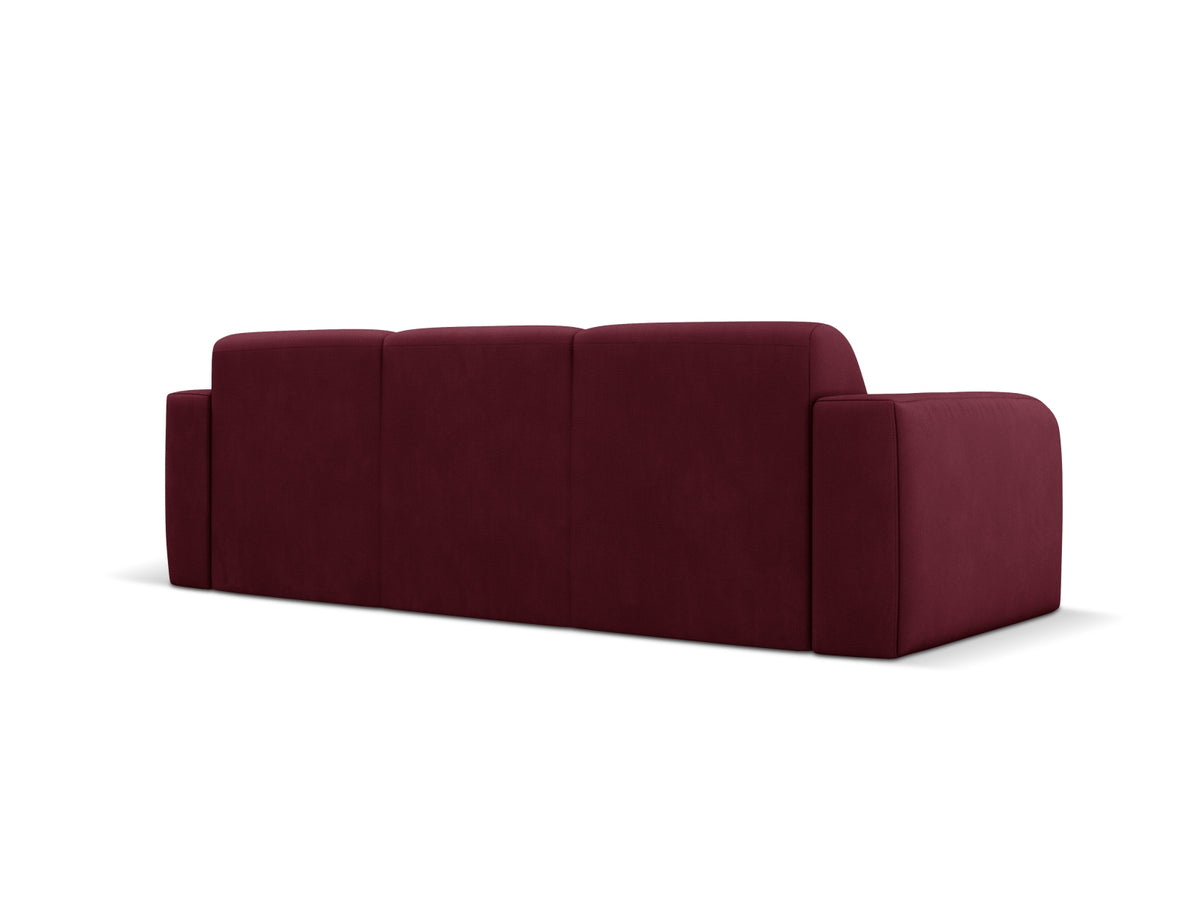 Molino Sofa 3 Sitzer in Bordeaux-Rebel präsentiert im Onlineshop von KAQTU Design AG. 3er Sofa ist von Micadoni