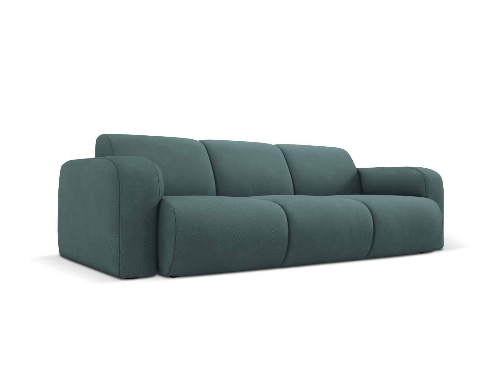 Elegantes 3-Sitzer Sofa Molino in einem stilvollen Sea Green-Ton, ideal für moderne Wohnräume und gemütliche Abende.