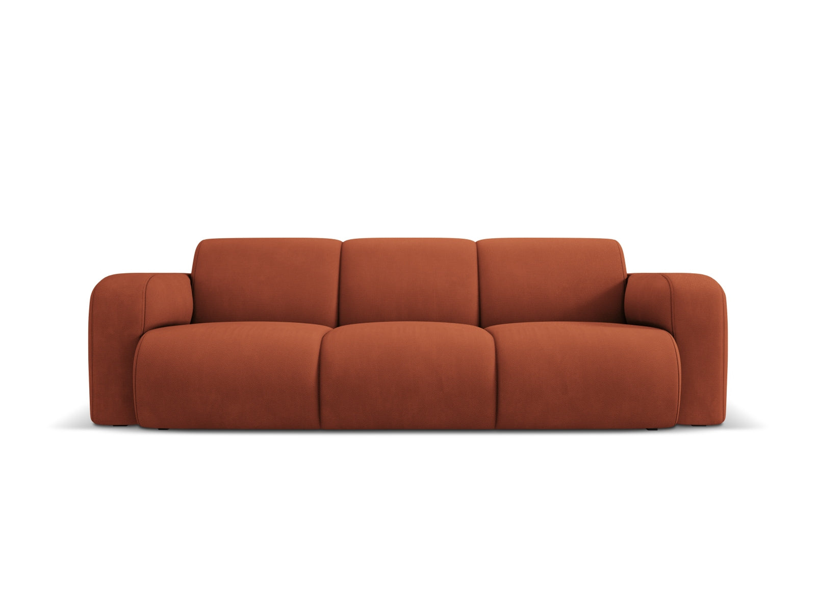 Molino Sofa 3 Sitzer in Orange präsentiert im Onlineshop von KAQTU Design AG. 3er Sofa ist von Micadoni