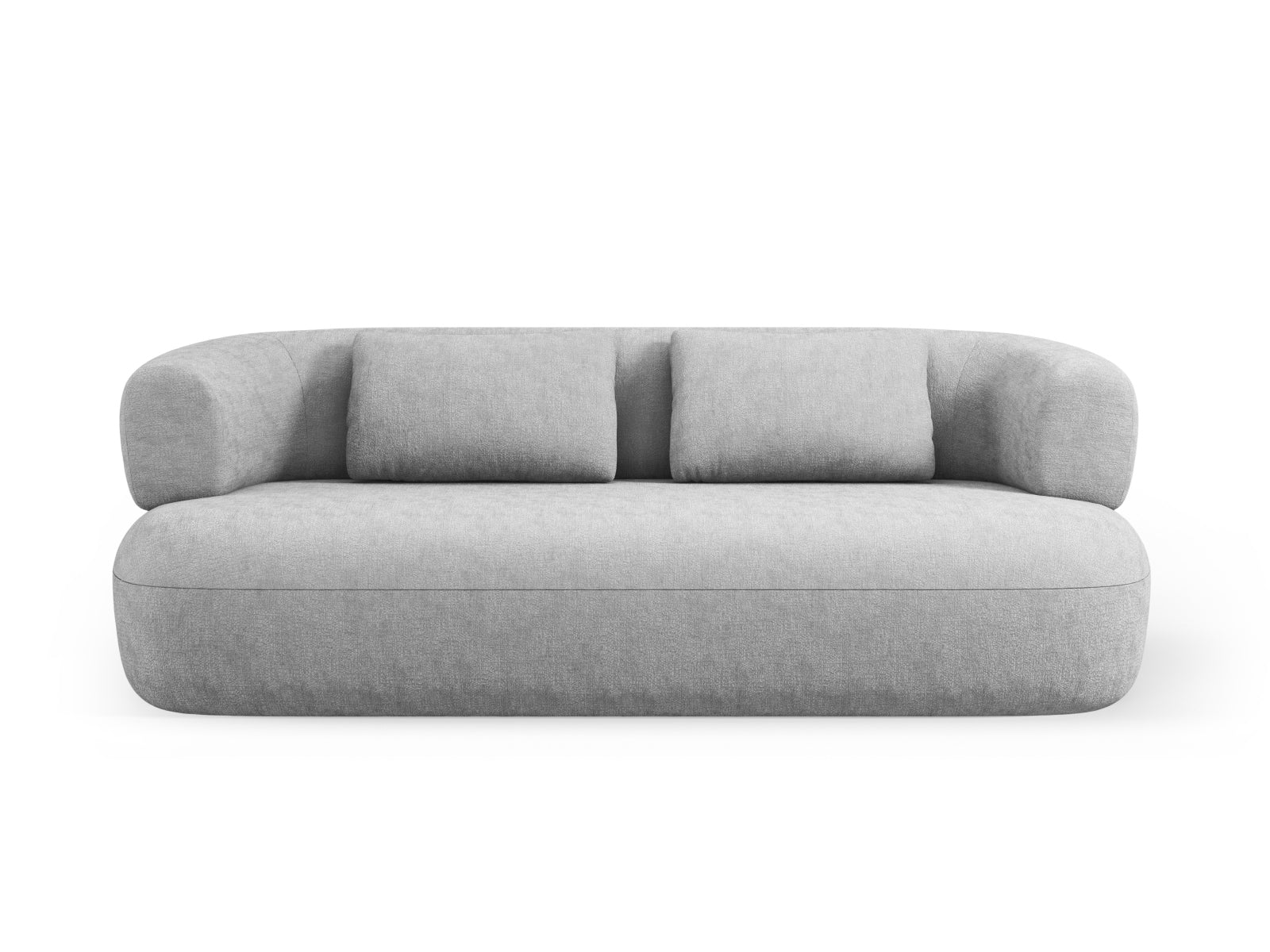 Jenny Sofa 3 Sitzer in Silver präsentiert im Onlineshop von KAQTU Design AG. 3er Sofa ist von Micadoni