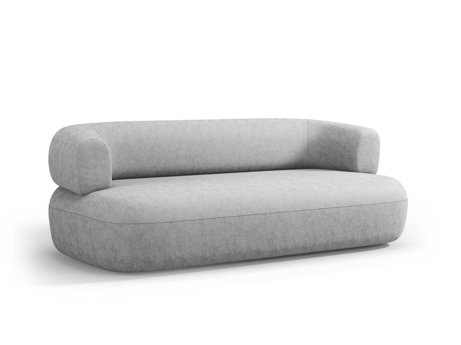 Jenny Sofa 3 Sitzer in Silver-Perfect Harmony präsentiert im Onlineshop von KAQTU Design AG. 3er Sofa ist von Micadoni