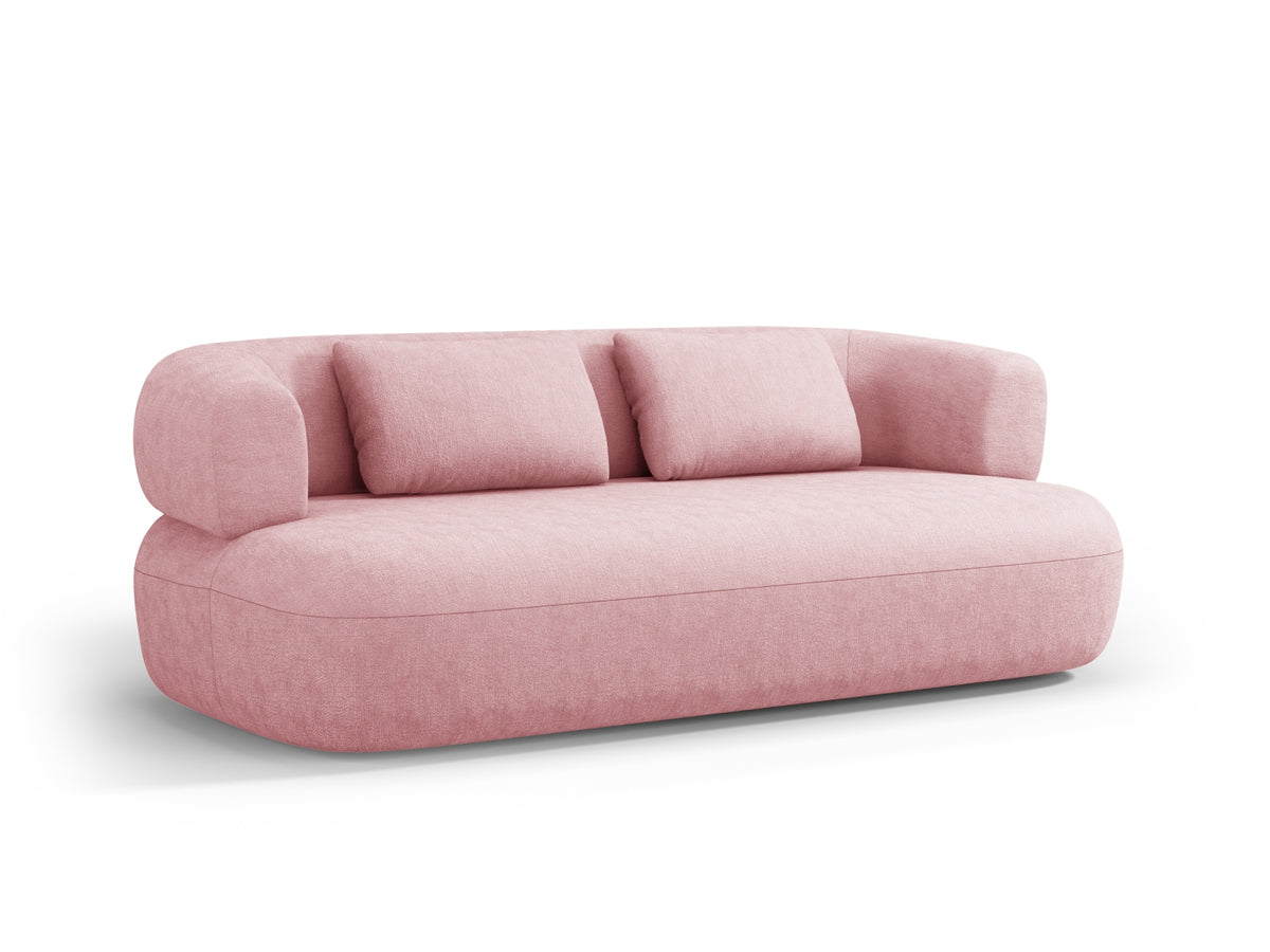 Jenny Sofa 3 Sitzer in Pink-Perfect Harmony präsentiert im Onlineshop von KAQTU Design AG. 3er Sofa ist von Micadoni