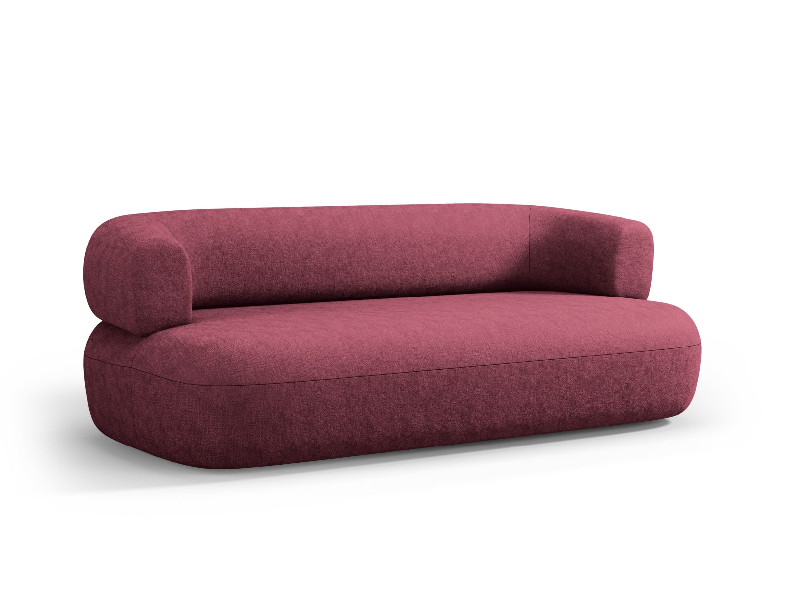 Jenny Sofa 3 Sitzer in Cherrywood-Perfect Harmony präsentiert im Onlineshop von KAQTU Design AG. 3er Sofa ist von Micadoni