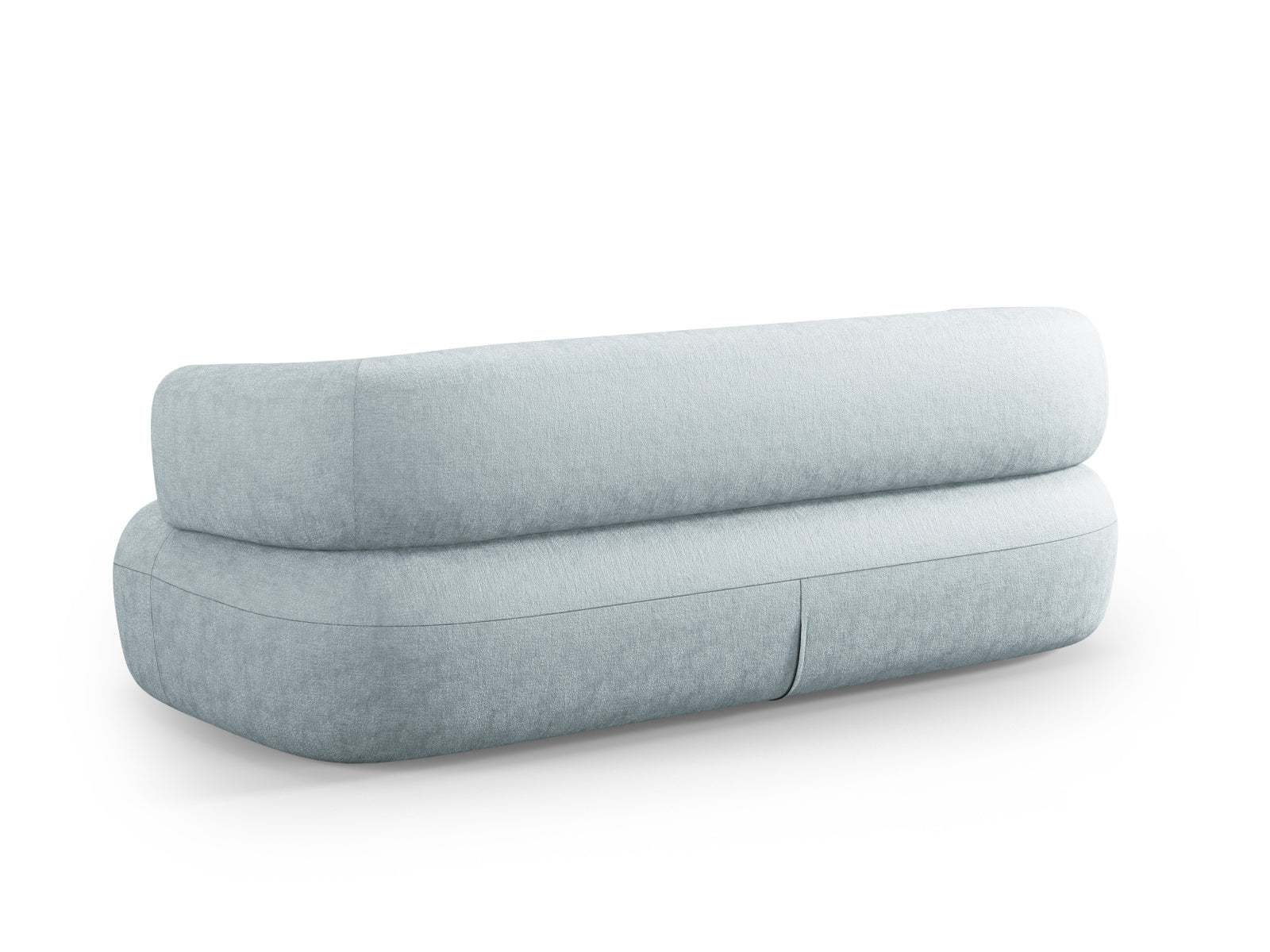 Jenny Sofa 3 Sitzer in Light Blue-Perfect Harmony präsentiert im Onlineshop von KAQTU Design AG. 3er Sofa ist von Micadoni
