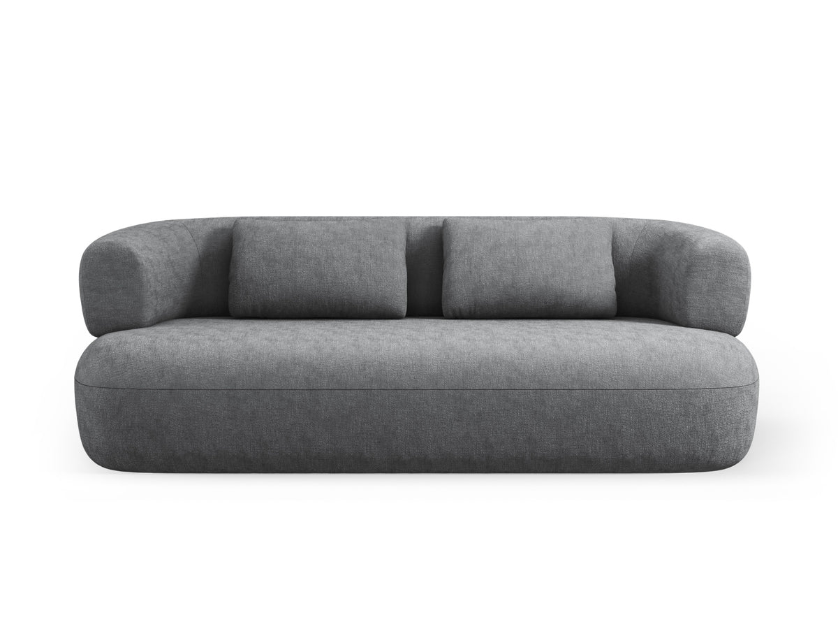 Jenny Sofa 3 Sitzer in Dark Grey-Perfect Harmony präsentiert im Onlineshop von KAQTU Design AG. 3er Sofa ist von Micadoni