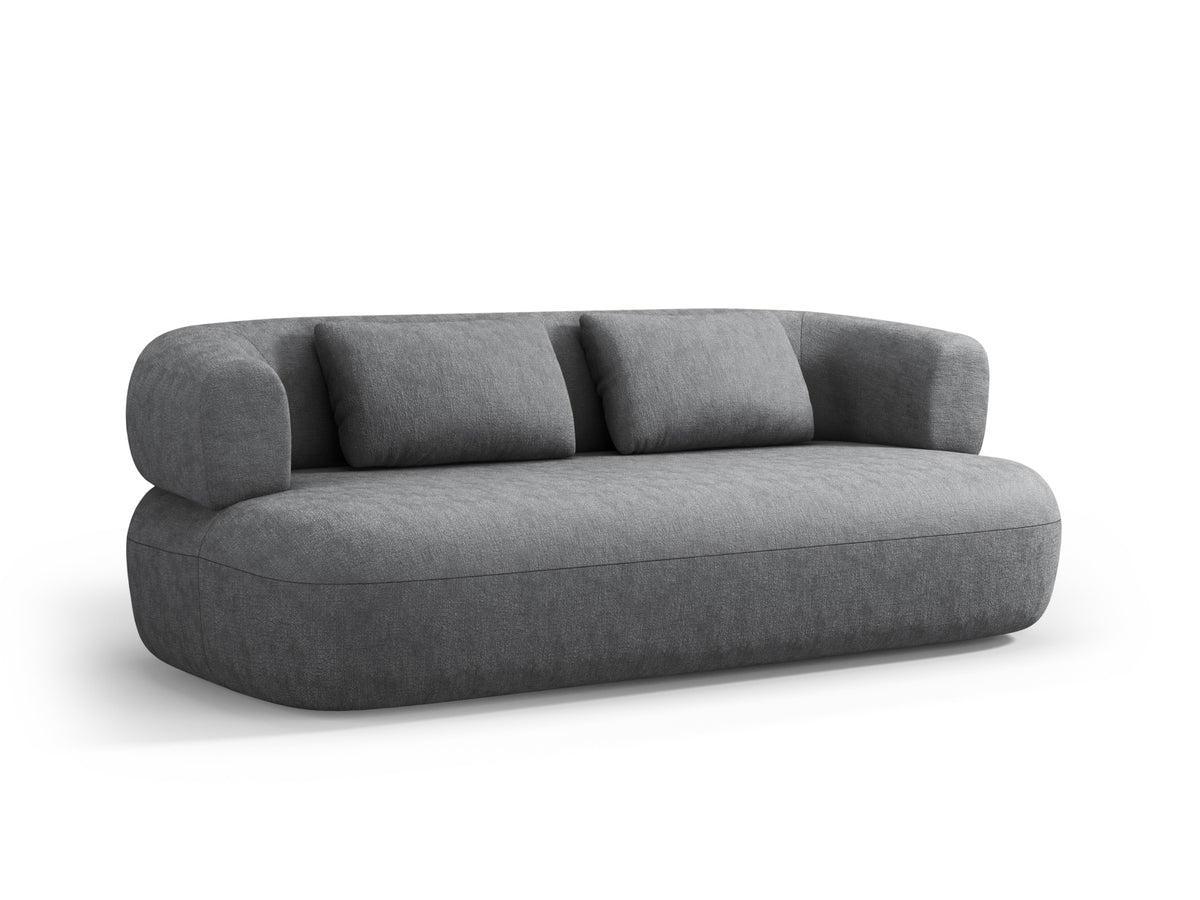 Jenny Sofa 3 Sitzer in Dark Grey-Perfect Harmony präsentiert im Onlineshop von KAQTU Design AG. 3er Sofa ist von Micadoni