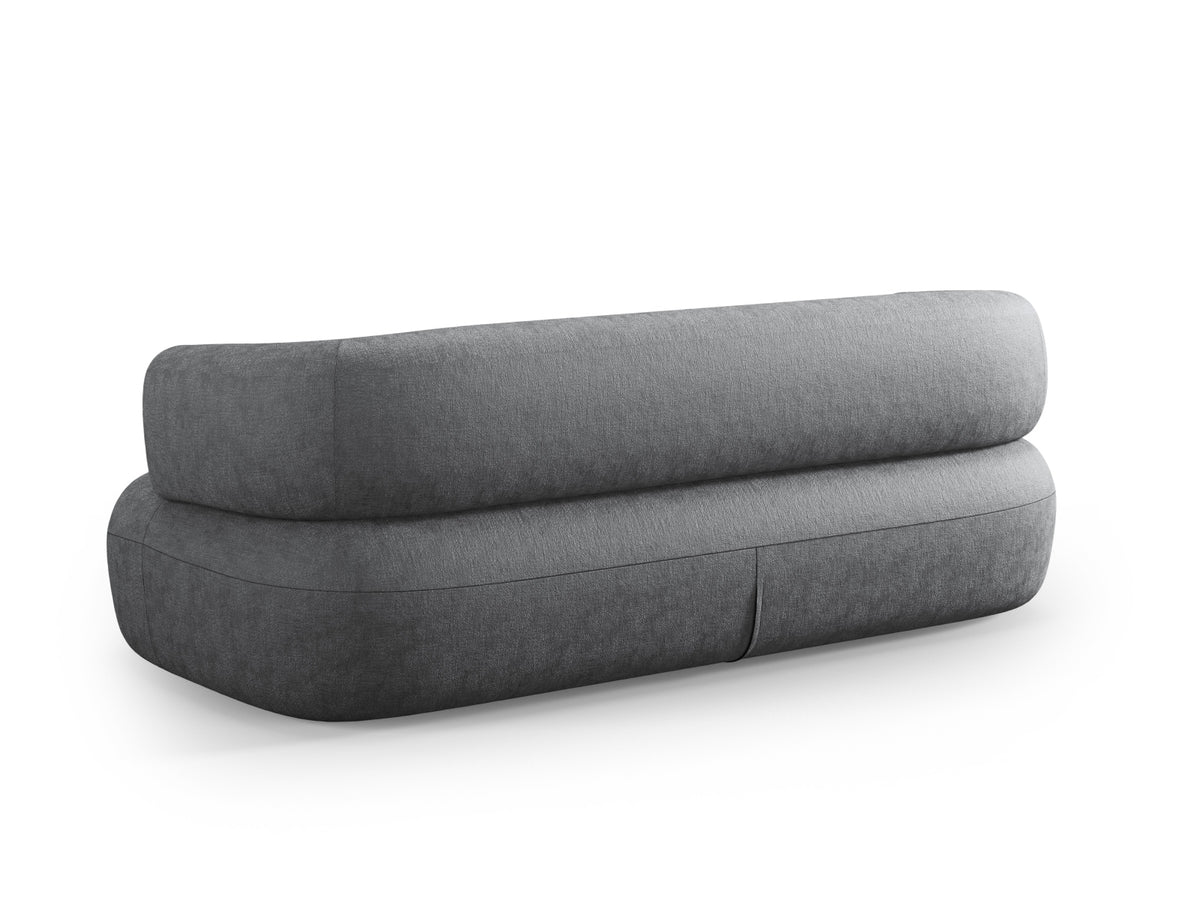 Jenny Sofa 3 Sitzer in Dark Grey-Perfect Harmony präsentiert im Onlineshop von KAQTU Design AG. 3er Sofa ist von Micadoni
