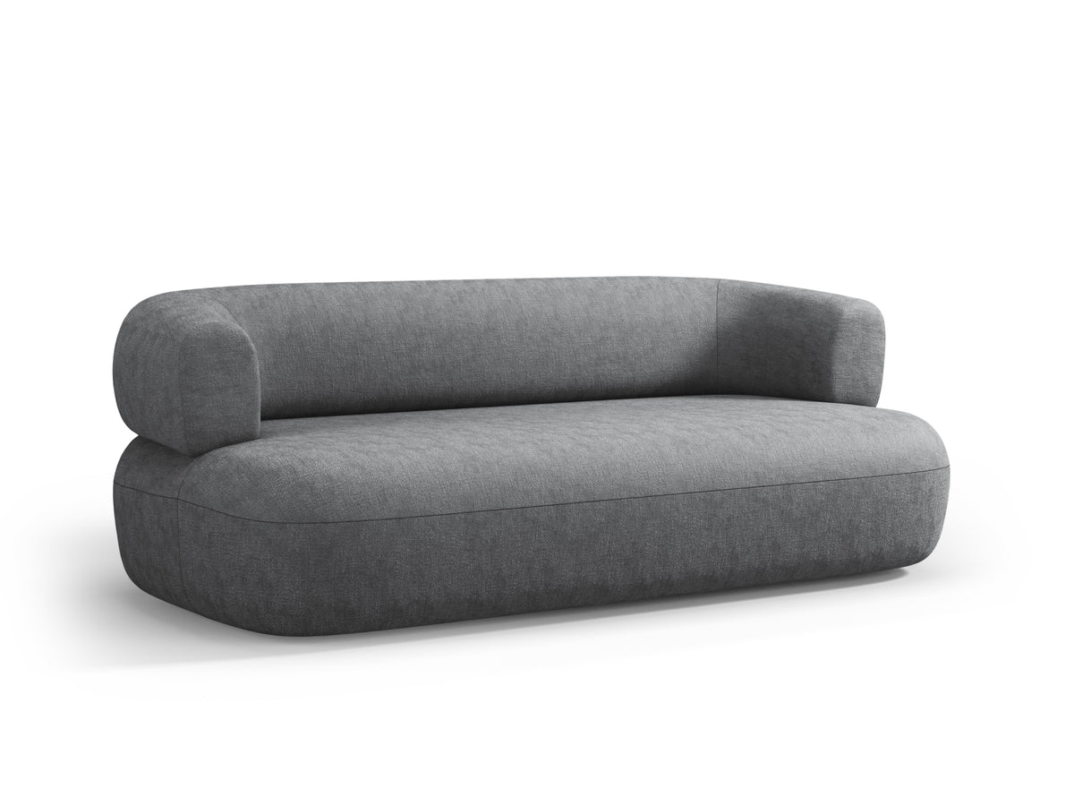 Jenny Sofa 3 Sitzer in Dark Grey-Perfect Harmony präsentiert im Onlineshop von KAQTU Design AG. 3er Sofa ist von Micadoni