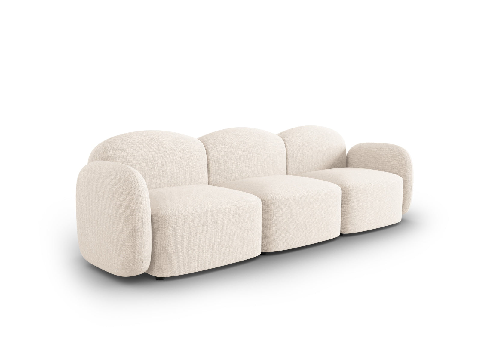 Entdecken Sie das Blair Sofa 3 Sitzer von Micadoni – ein luxuriöses Velours Sofa, das zeitloses Design und höchsten Komfort vereint.