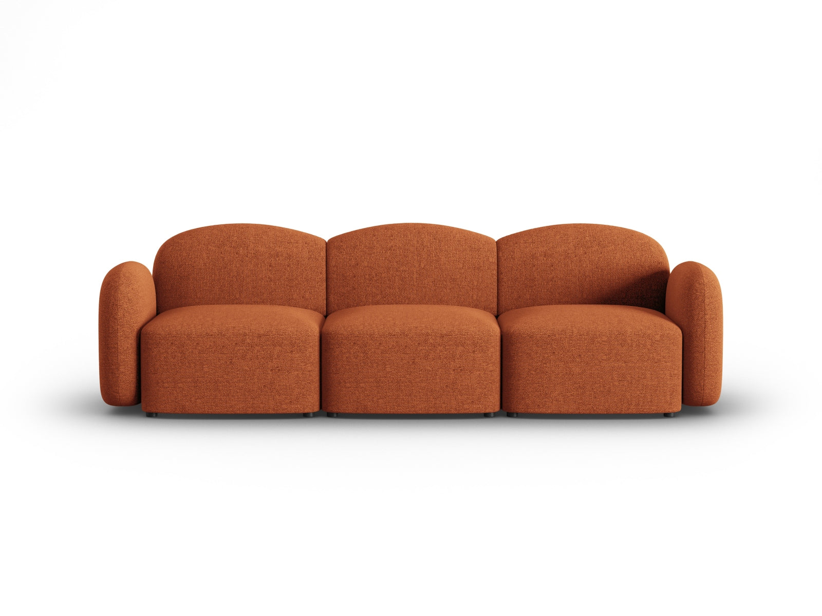 Blair Sofa 3 Sitzer in Terracotta Melange präsentiert im Onlineshop von KAQTU Design AG. Sofa ist von Micadoni