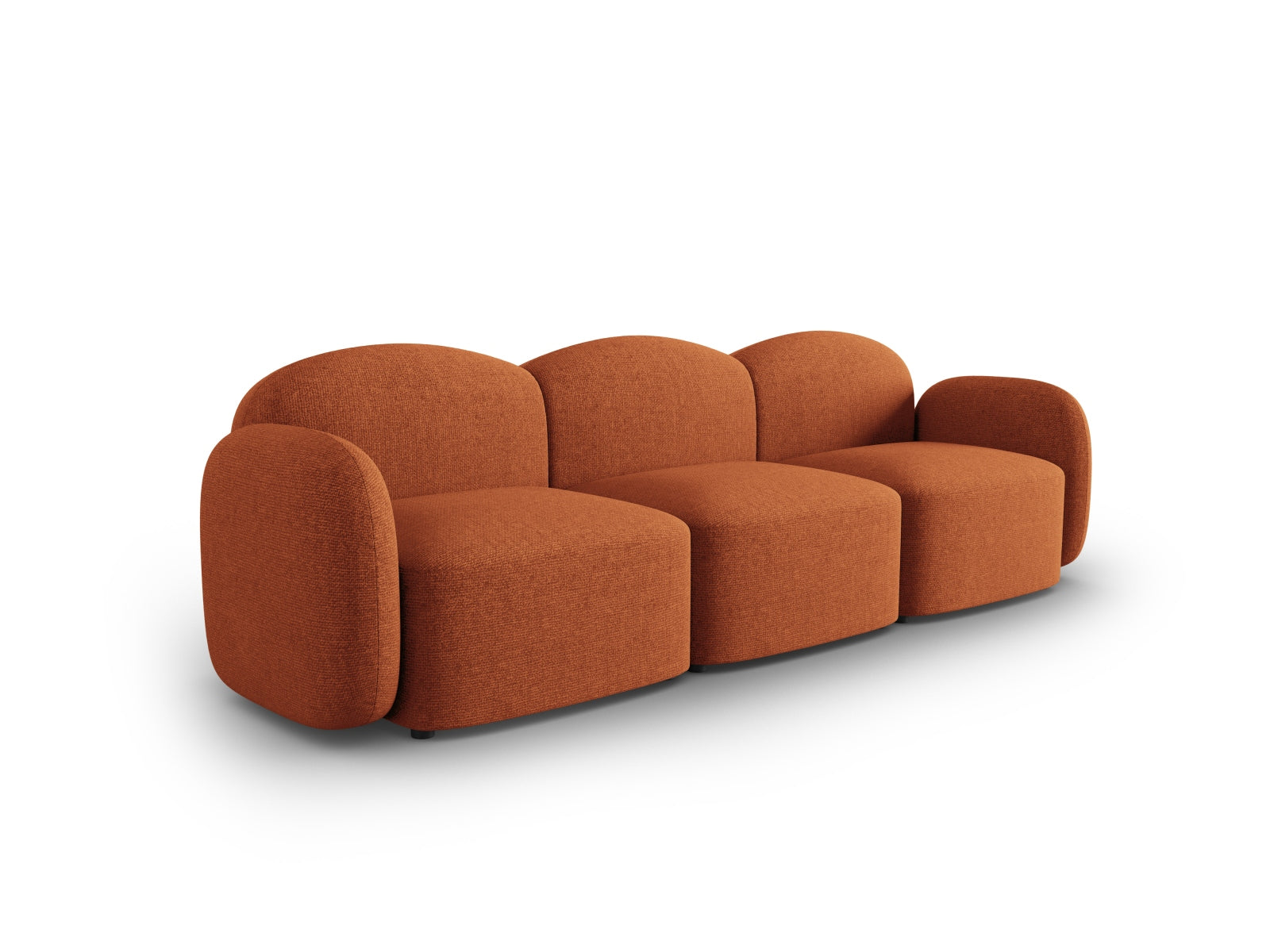 Erleben Sie das Blair Sofa 3 Sitzer von Micadoni – ein elegantes Velours Sofa, das stilvolles Design und unvergleichlichen Komfort bietet.