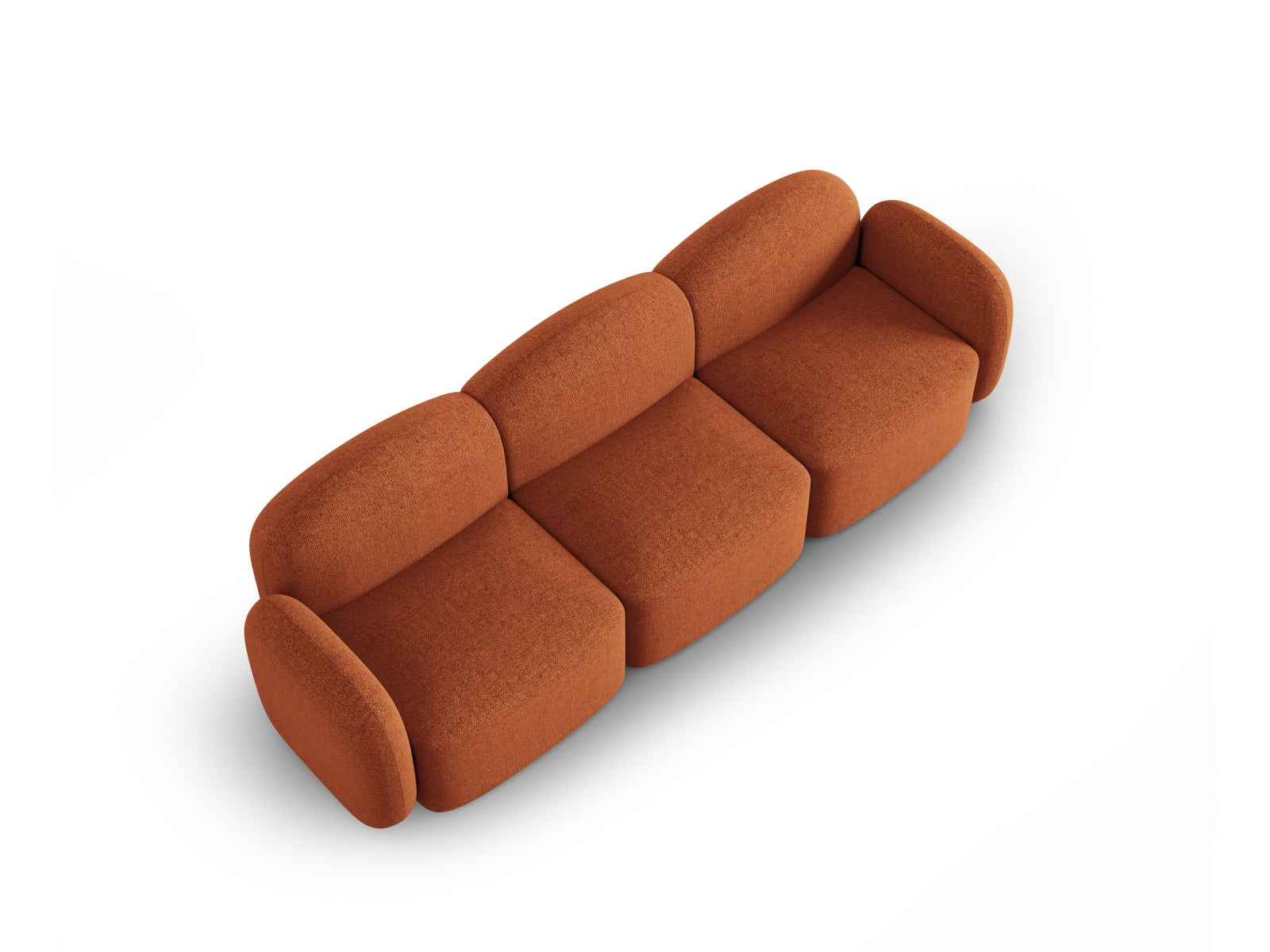 Erleben Sie das stilvolle Blair Sofa 3 Sitzer von Micadoni – ein elegantes Velours Sofa, das Komfort und modernes Design perfekt kombiniert.