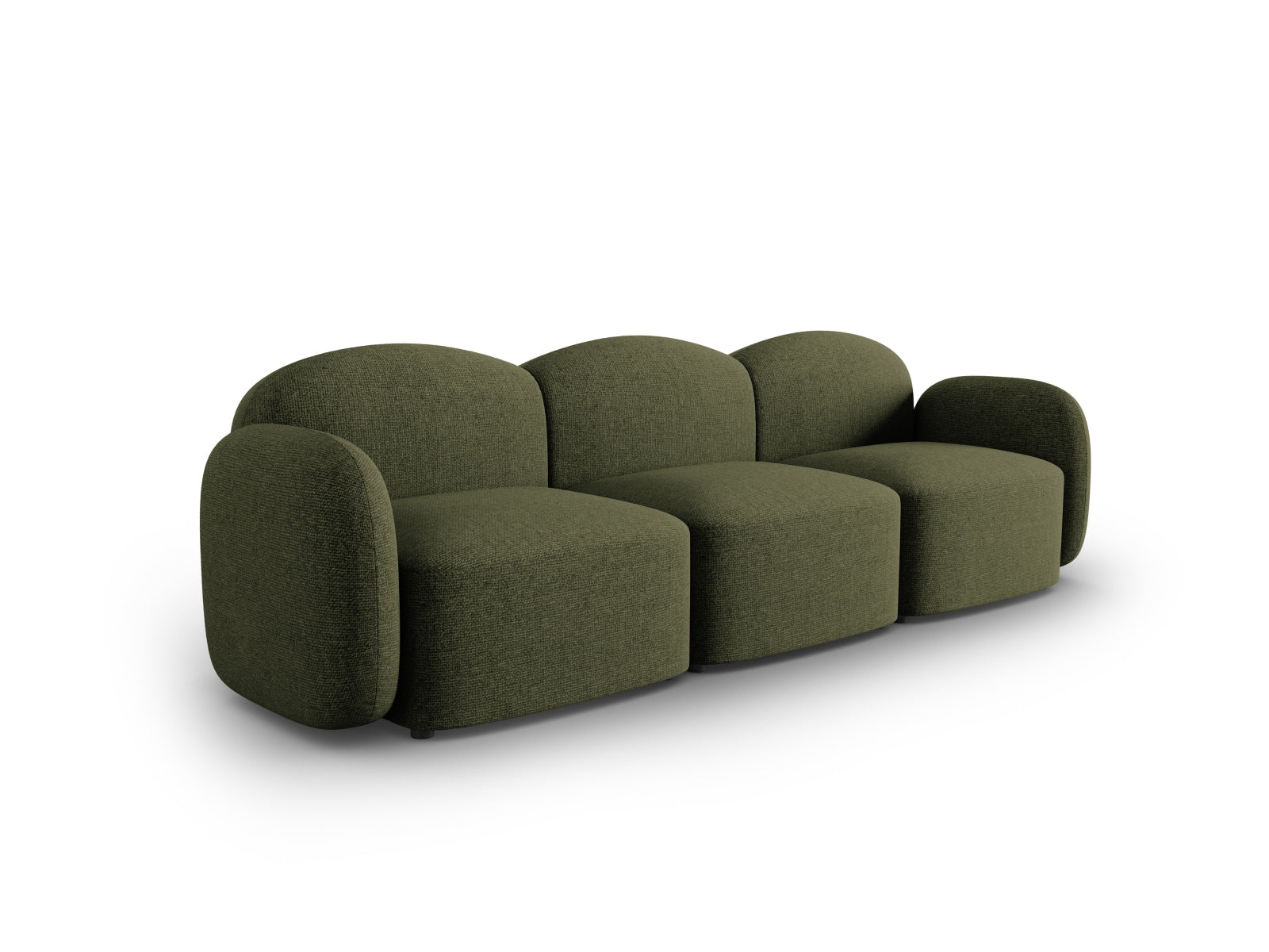 Entdecken Sie das Blair Sofa 3 Sitzer von Micadoni – ein luxuriöses Velours Sofa, das modernes Design und höchsten Sitzkomfort vereint.