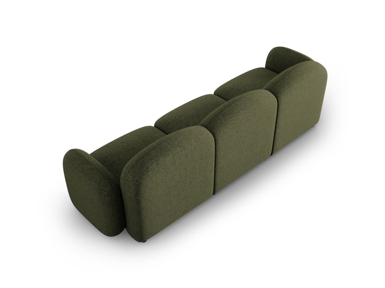 Erleben Sie das stilvolle Blair Sofa 3 Sitzer von Micadoni – ein elegantes Velours Sofa, das Komfort und modernes Design perfekt kombiniert.