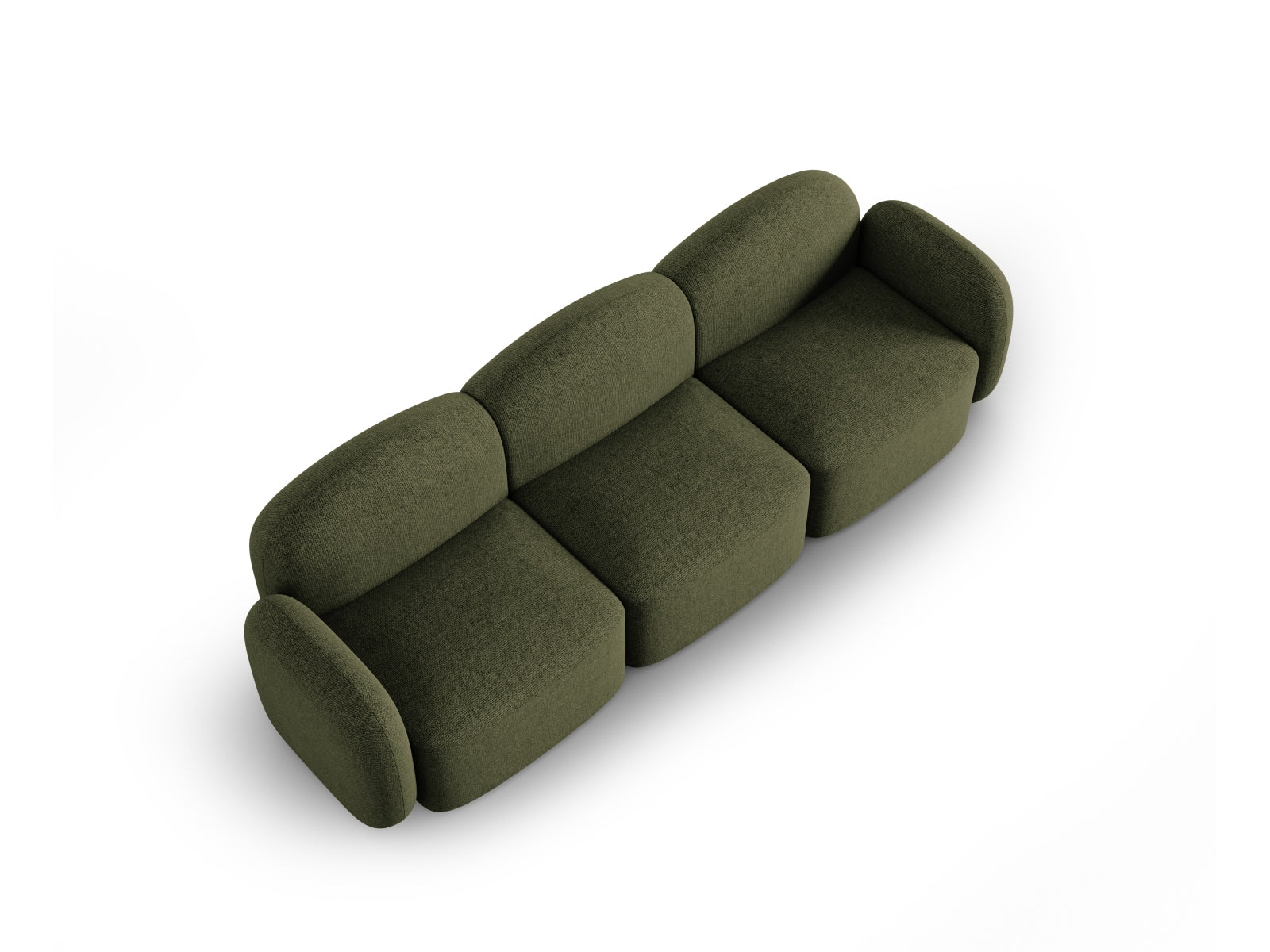 Entdecken Sie das Blair Sofa 3 Sitzer von Micadoni – ein luxuriöses Velours Sofa, das zeitloses Design und höchsten Komfort vereint.
