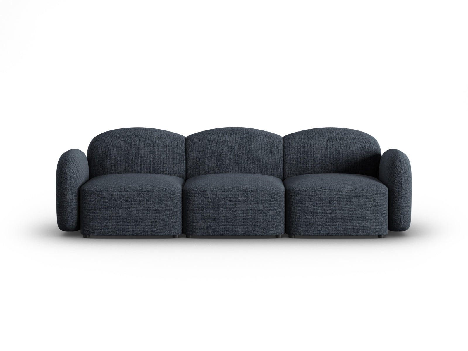 Blair Sofa 3 Sitzer in Blue Melange präsentiert im Onlineshop von KAQTU Design AG. Sofa ist von Micadoni