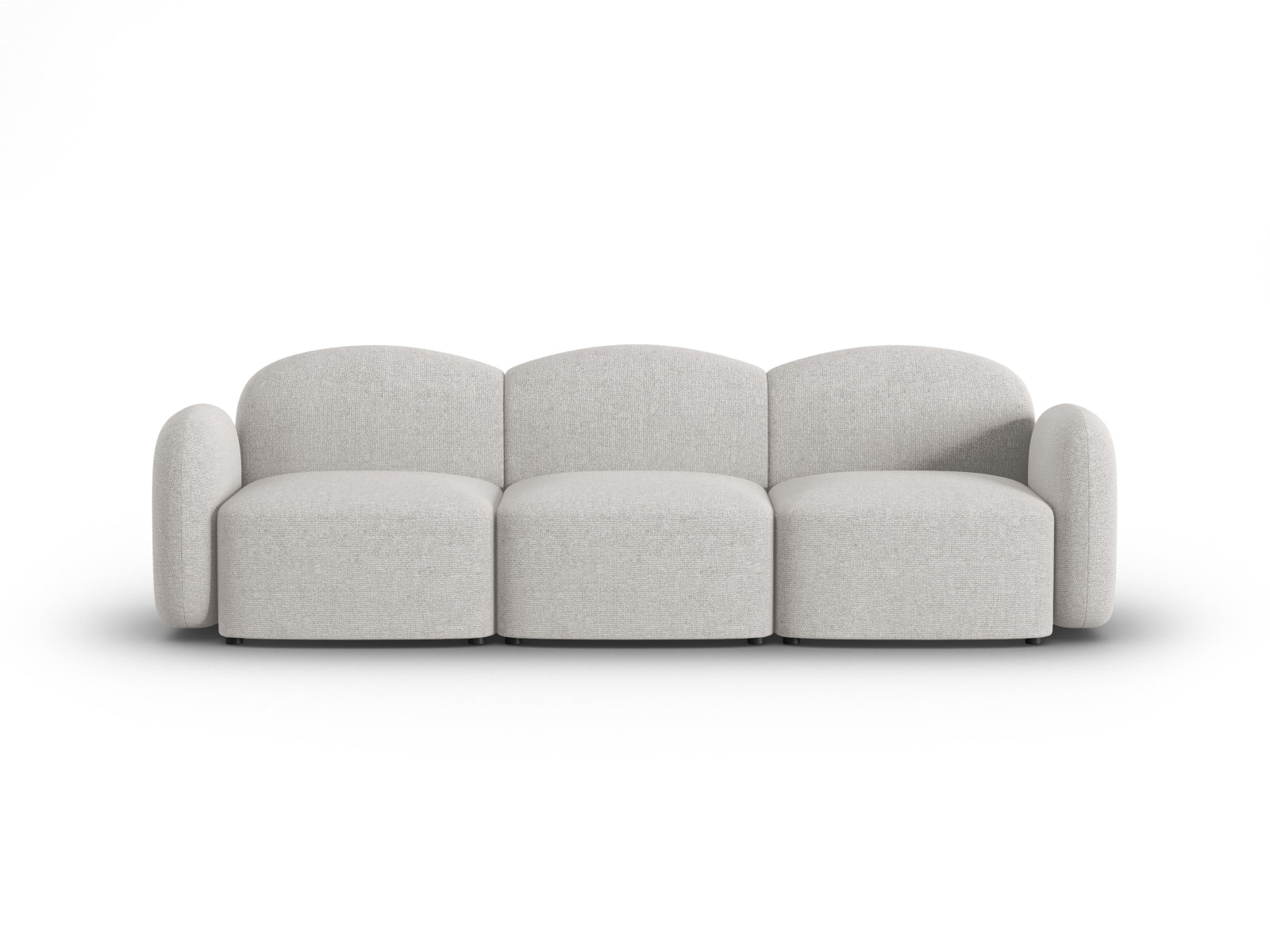 Blair Sofa 3 Sitzer in Silver Melange präsentiert im Onlineshop von KAQTU Design AG. Sofa ist von Micadoni