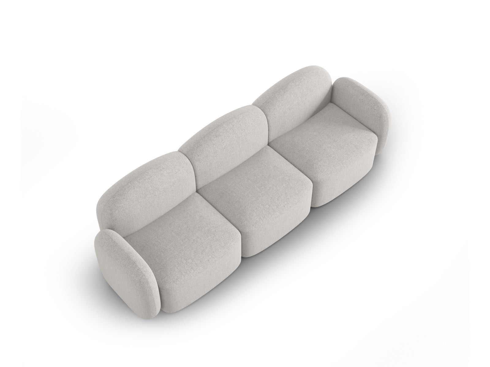 Entdecken Sie das Blair Sofa 3 Sitzer von Micadoni – ein luxuriöses Velours Sofa, das modernes Design und höchsten Sitzkomfort vereint.