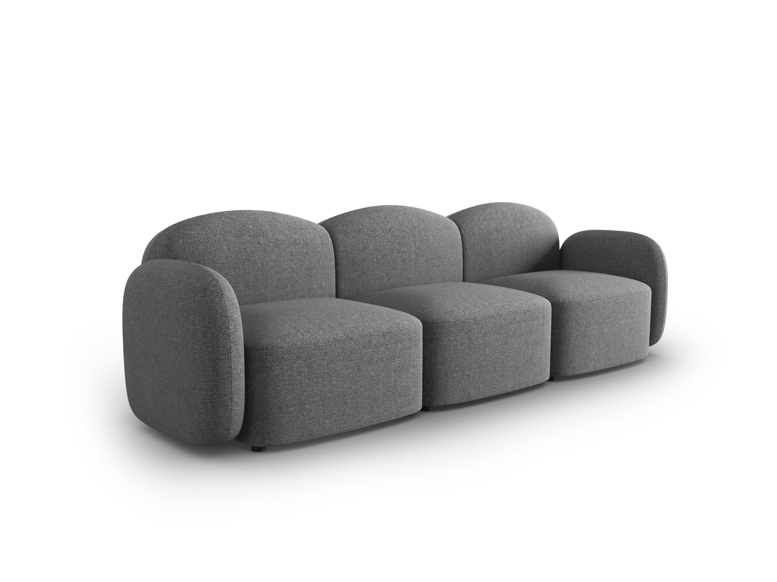 Erleben Sie das Blair Sofa 3 Sitzer von Micadoni – ein elegantes Velours Sofa, das stilvolles Design und unvergleichlichen Komfort bietet.