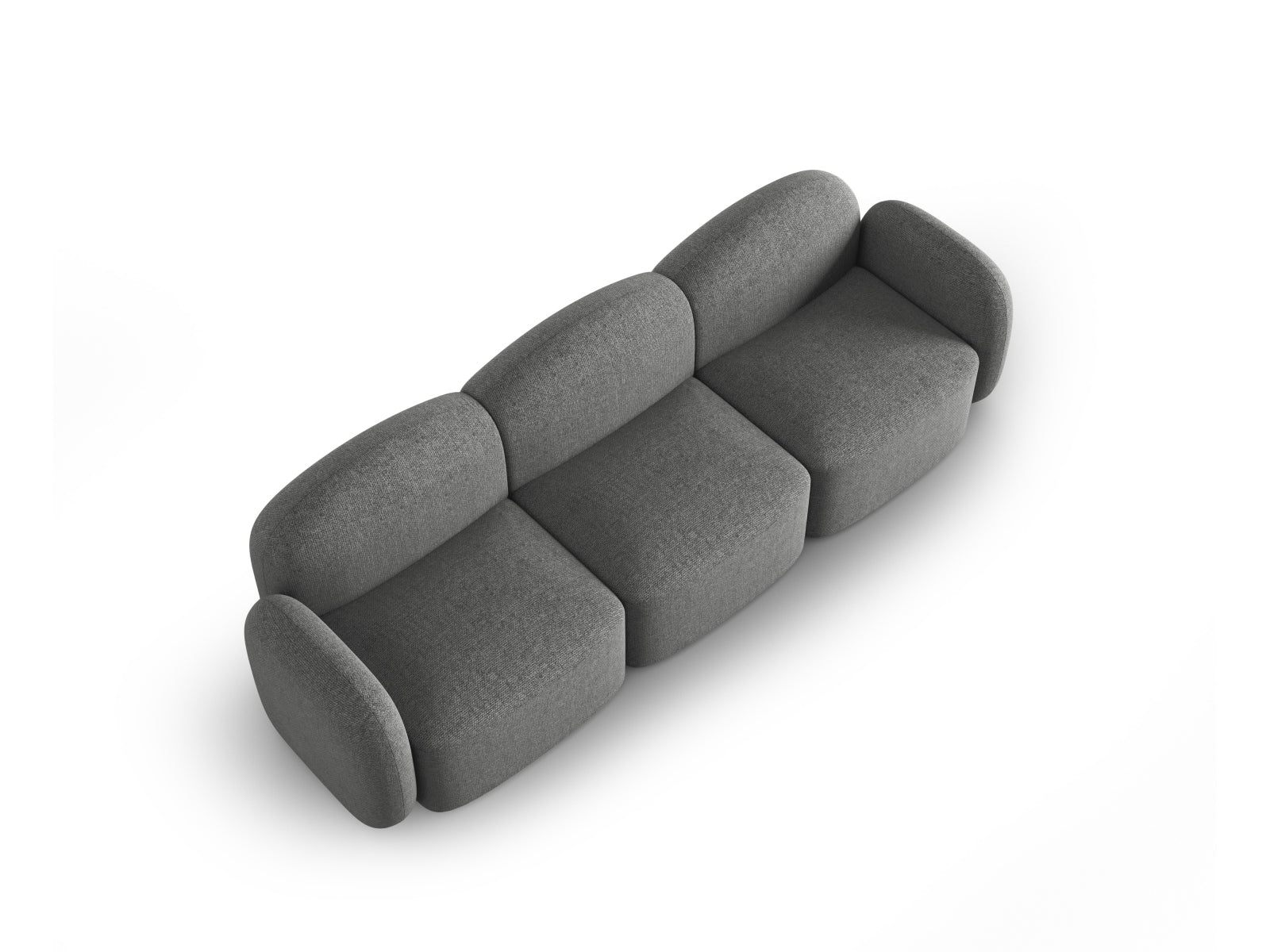 Erleben Sie das stilvolle Blair Sofa 3 Sitzer von Micadoni – ein elegantes Velours Sofa, das Komfort und modernes Design perfekt kombiniert.