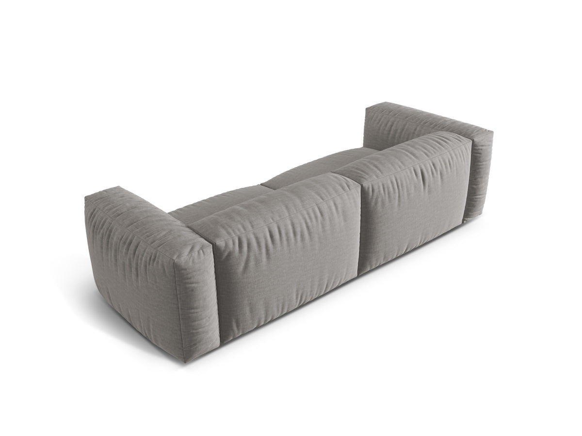 Martina Modulares Sofa 3 Sitzer in Light Grey-Boston präsentiert im Onlineshop von KAQTU Design AG. 3er Sofa ist von Micadoni