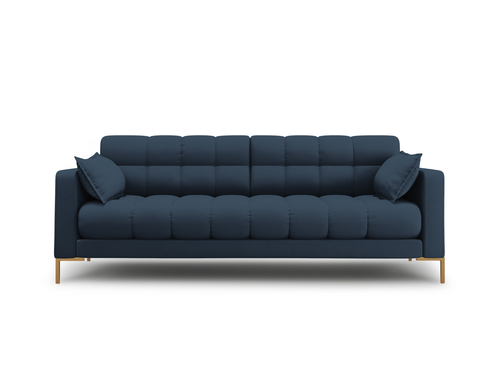 Mamaia Sofa 3 Sitzer in Blue/Gold präsentiert im Onlineshop von KAQTU Design AG. 3er Sofa ist von Micadoni