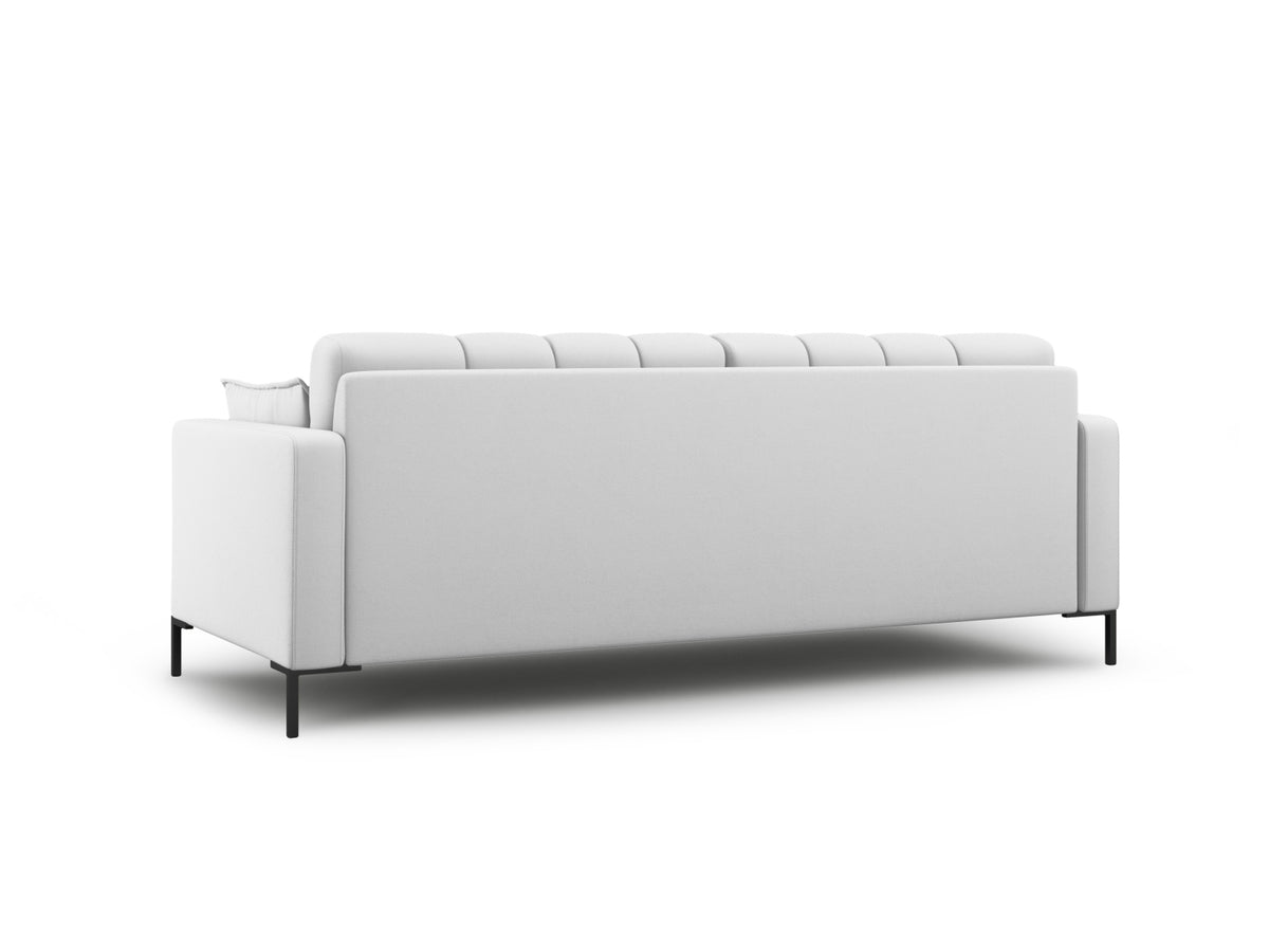 Mamaia Sofa 3 Sitzer in Light Grey/Schwarz-Neve präsentiert im Onlineshop von KAQTU Design AG. 3er Sofa ist von Micadoni