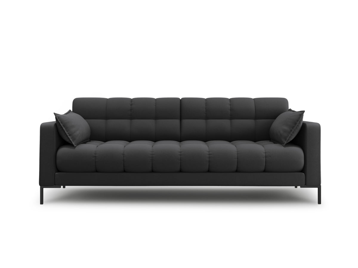 Mamaia Sofa 3 Sitzer in Dark Grey/Schwarz-Neve präsentiert im Onlineshop von KAQTU Design AG. 3er Sofa ist von Micadoni