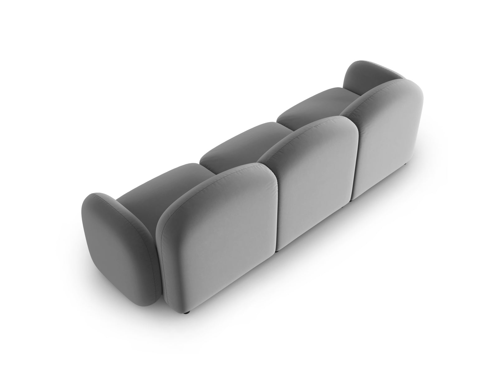 Entdecken Sie das elegante Blair Velour Sofa 3-Sitzer von Micadoni – perfektes Design für Ihr modernes Zuhause und unvergleichlichen Komfort.