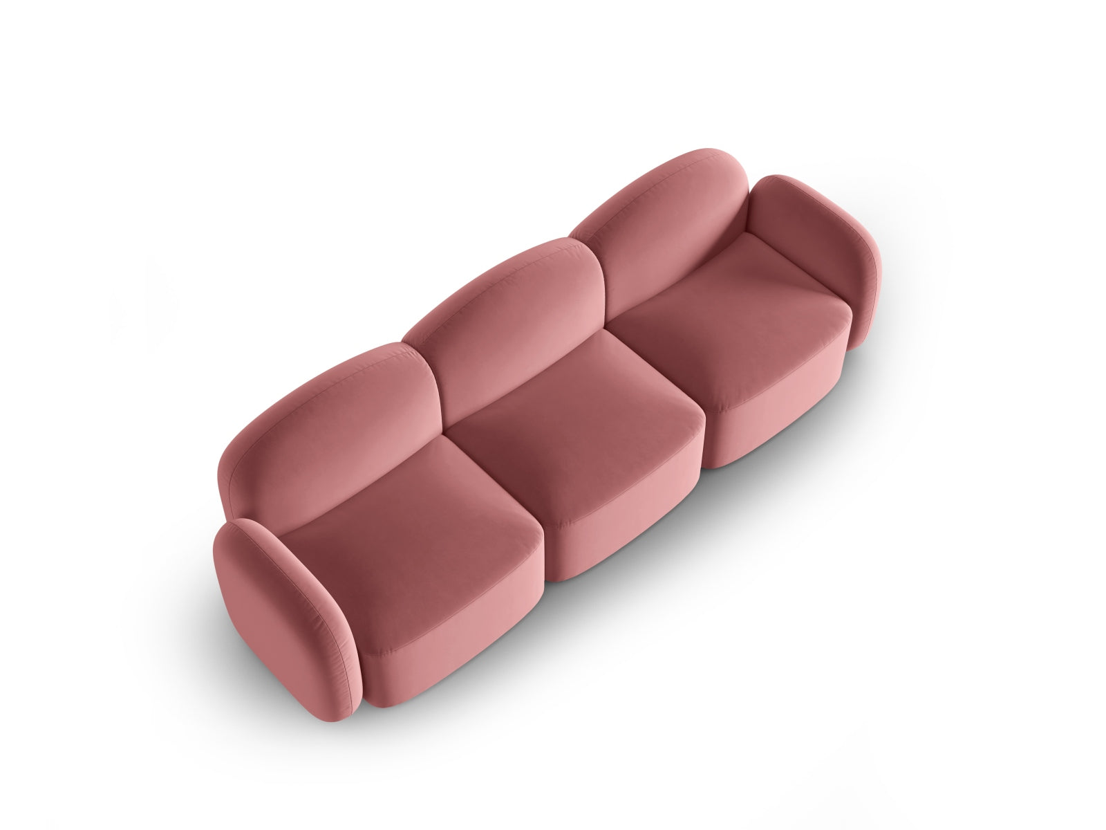 Entdecken Sie das elegante Blair Velour Sofa 3-Sitzer von Micadoni – perfekter Komfort und modernes Design für Ihr Zuhause.