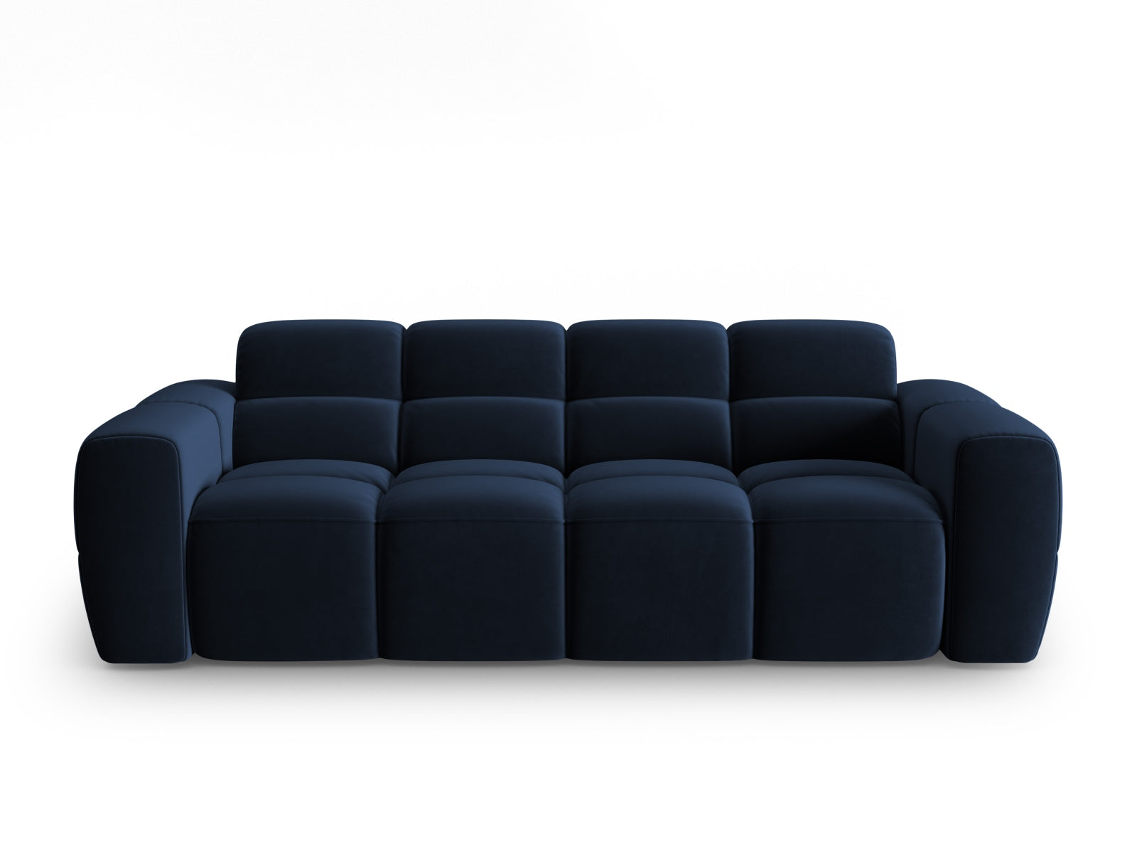 Lisa Velour Sofa 3 Sitzer in Royal Blue präsentiert im Onlineshop von KAQTU Design AG. 3er Sofa ist von Micadoni