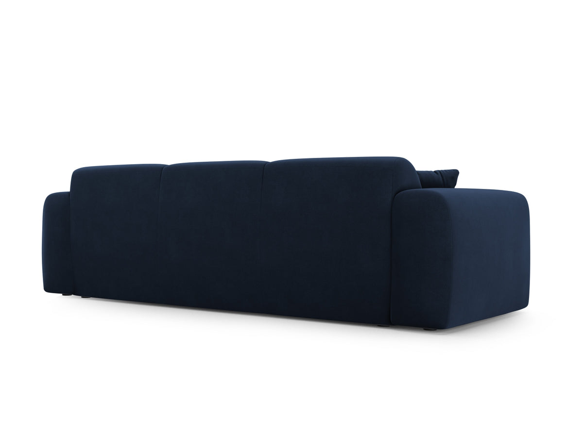 Molino Velour Sofa 3 Sitzer in Royal Blue-Casino präsentiert im Onlineshop von KAQTU Design AG. 3er Sofa ist von Micadoni
