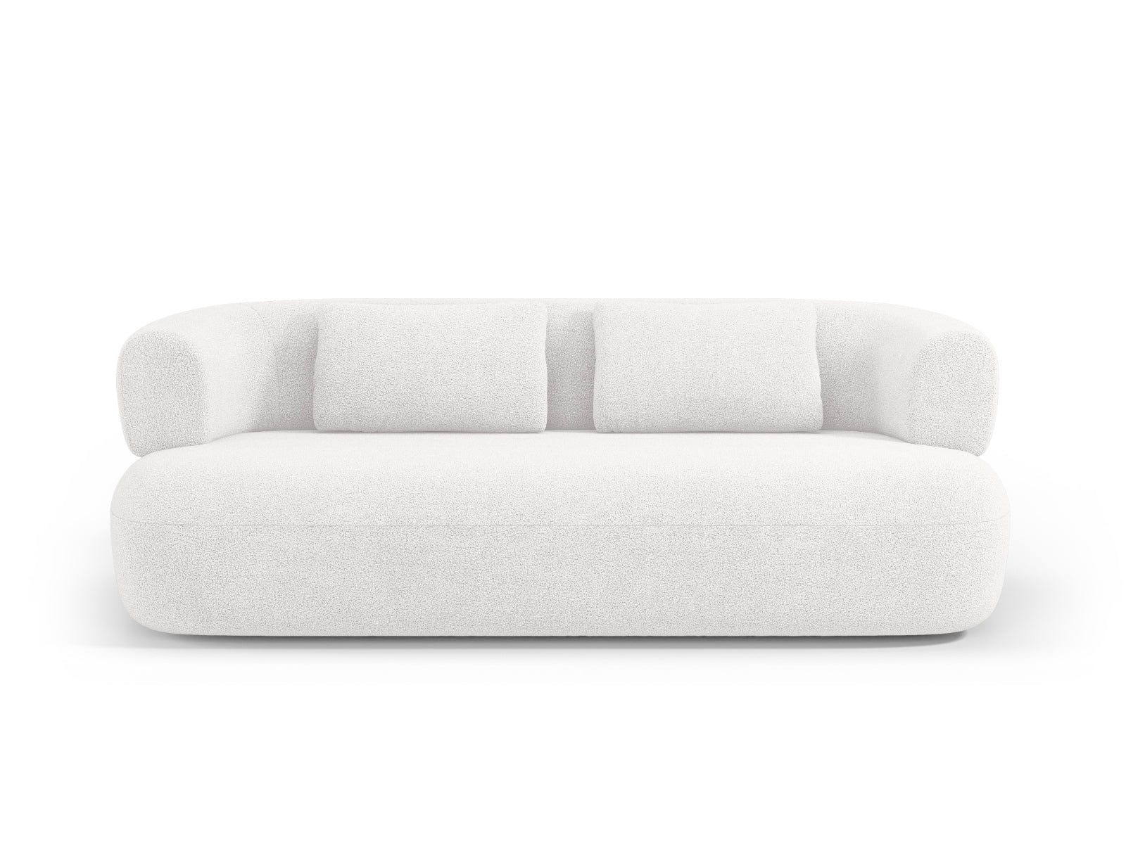 Jenny Boucle Sofa 3 Sitzer in Ivory präsentiert im Onlineshop von KAQTU Design AG. 3er Sofa ist von Micadoni