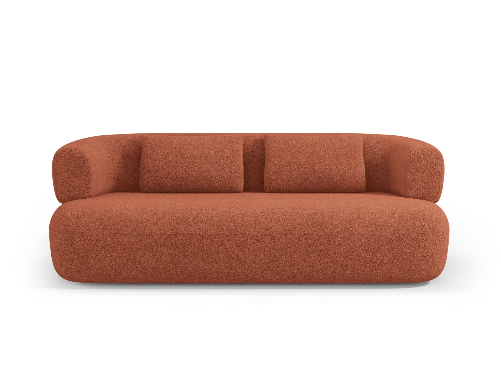 Jenny Boucle Sofa 3 Sitzer in Brick präsentiert im Onlineshop von KAQTU Design AG. 3er Sofa ist von Micadoni