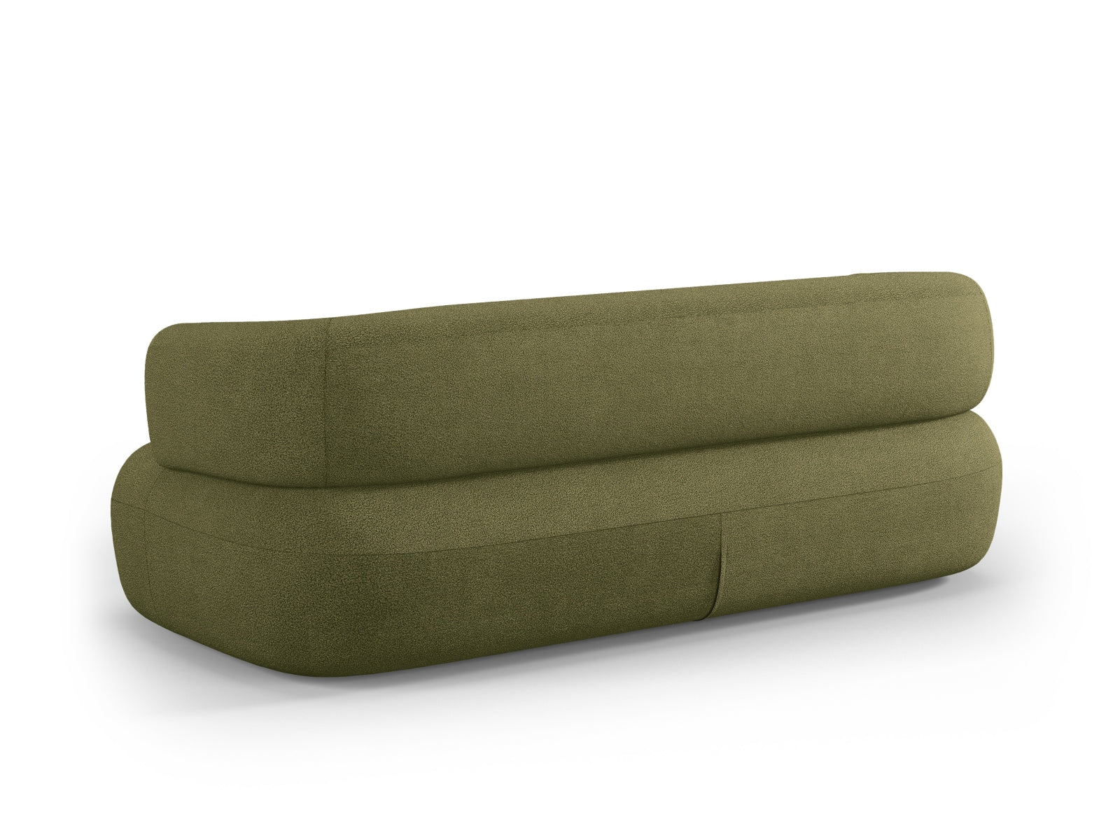 Entdecken Sie das stilvolle Jenny Boucle Sofa 3 Sitzer von Micadoni – der Inbegriff von Eleganz und Komfort für Ihr Wohnzimmer.