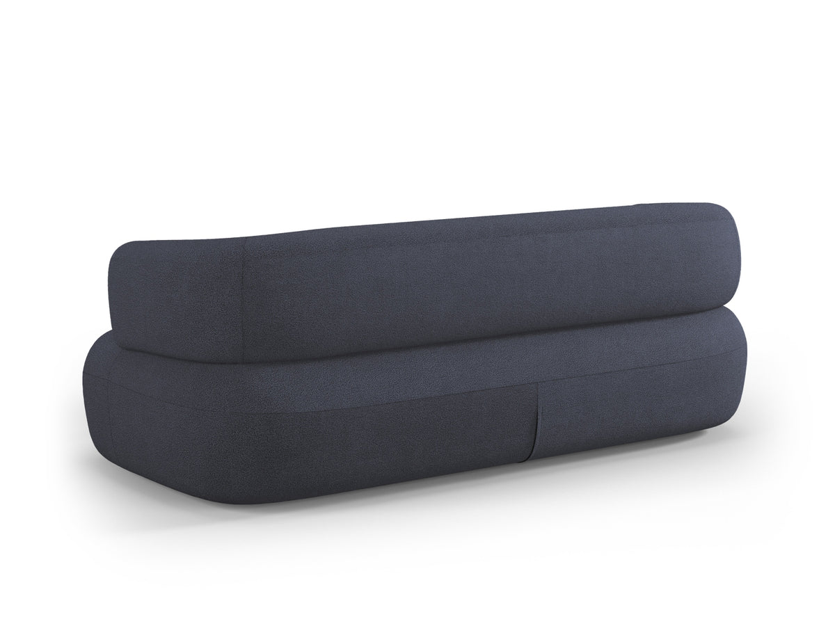 Jenny Boucle Sofa 3 Sitzer in Dark Blue-Now or Never präsentiert im Onlineshop von KAQTU Design AG. 3er Sofa ist von Micadoni