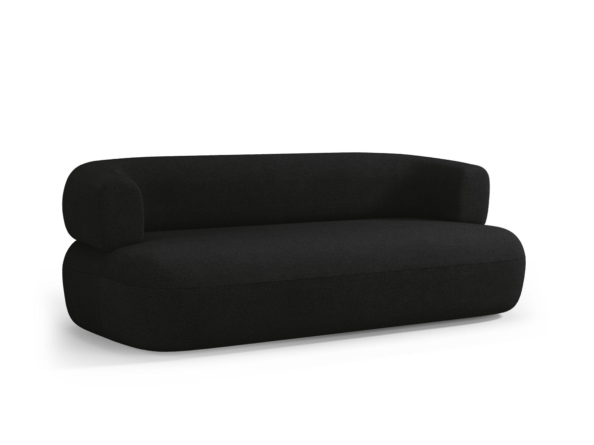 Jenny Boucle Sofa 3 Sitzer in Black-Now or Never präsentiert im Onlineshop von KAQTU Design AG. 3er Sofa ist von Micadoni