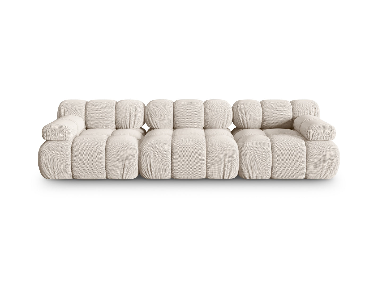 Bellis Modulares Sofa 3 Sitzer 94cm in Light Beige-Sonic präsentiert im Onlineshop von KAQTU Design AG. 3er Sofa ist von Micadoni